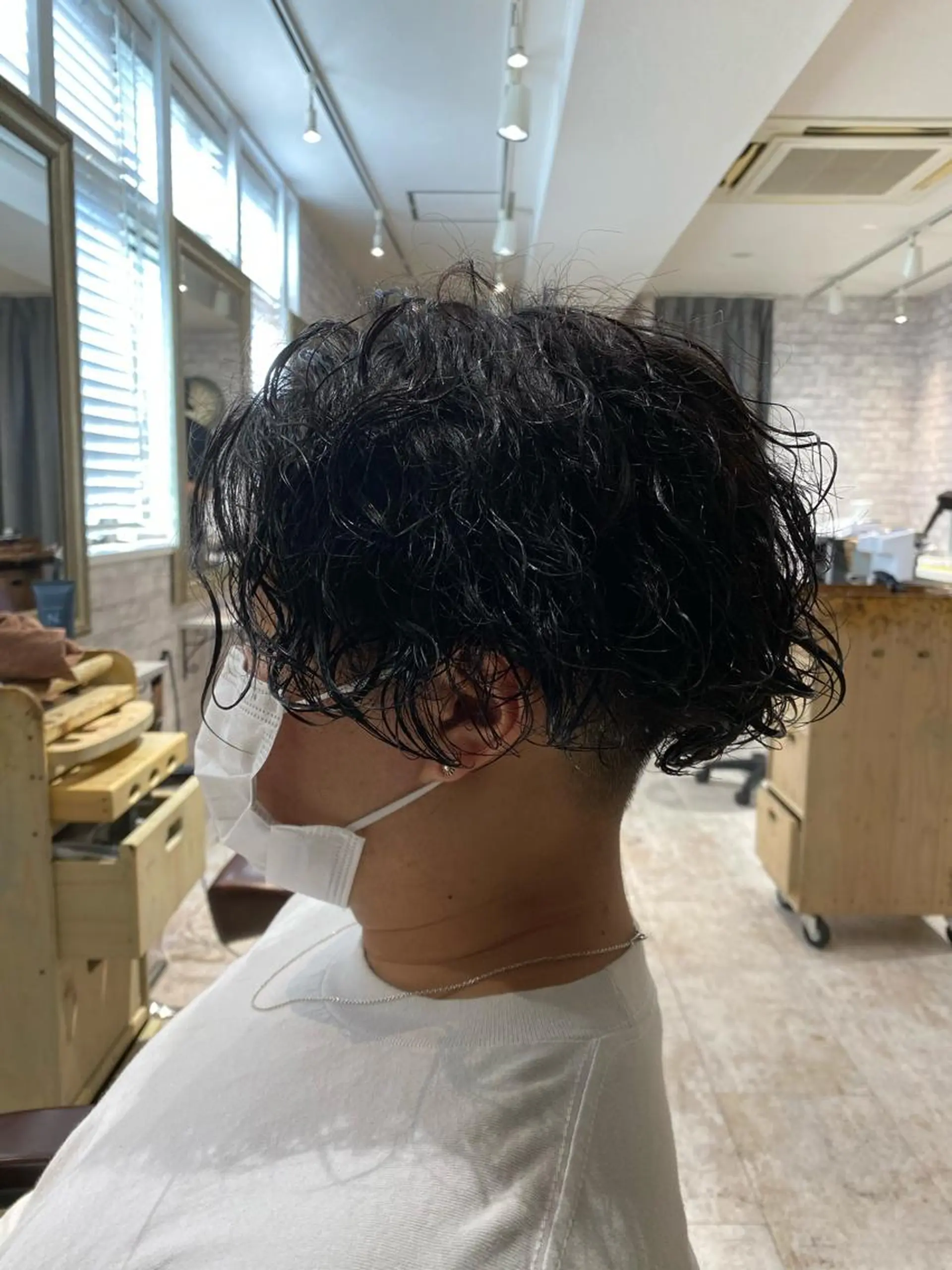 パーマ メンズ ［パサつき改善］＊ 髪質改善ケアサロン＊のヘアスタイル