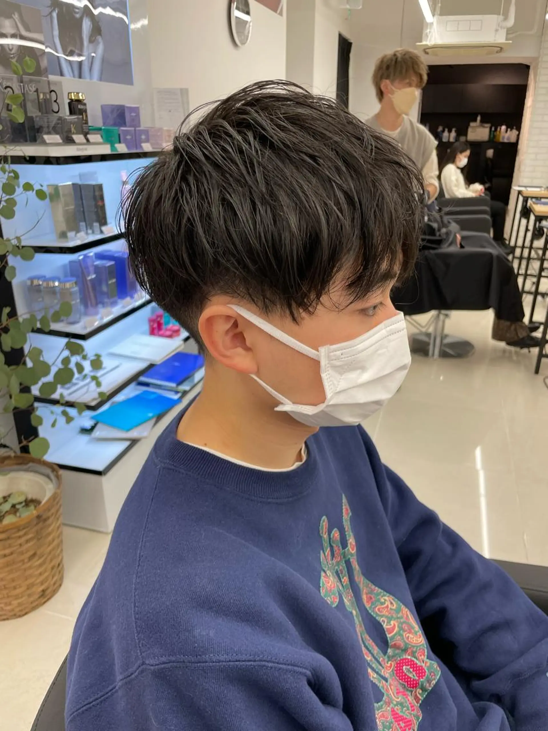 ショート パーマ ヘアアレンジ メンズ 🔥メンズ特化🔥 木村 祐太のヘアスタイル