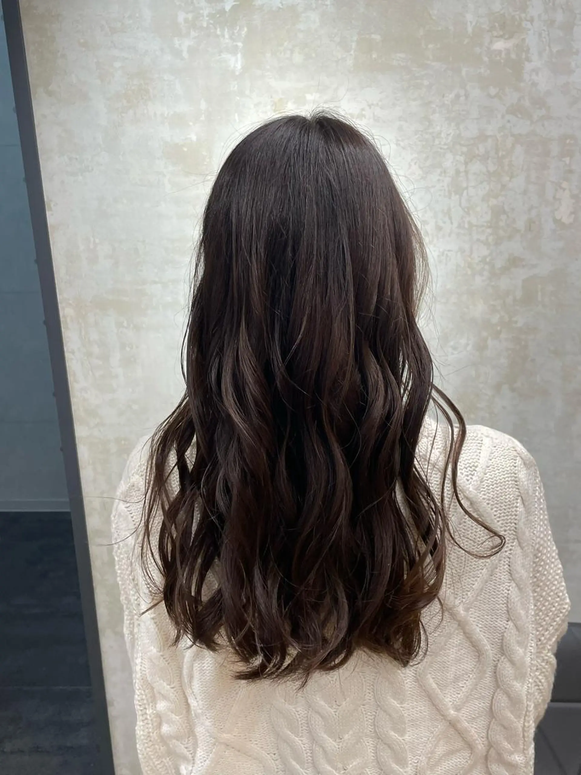 セミロング カラー ヘアカラー トリートメント blanc hair 西中島MASARUのヘアスタイル