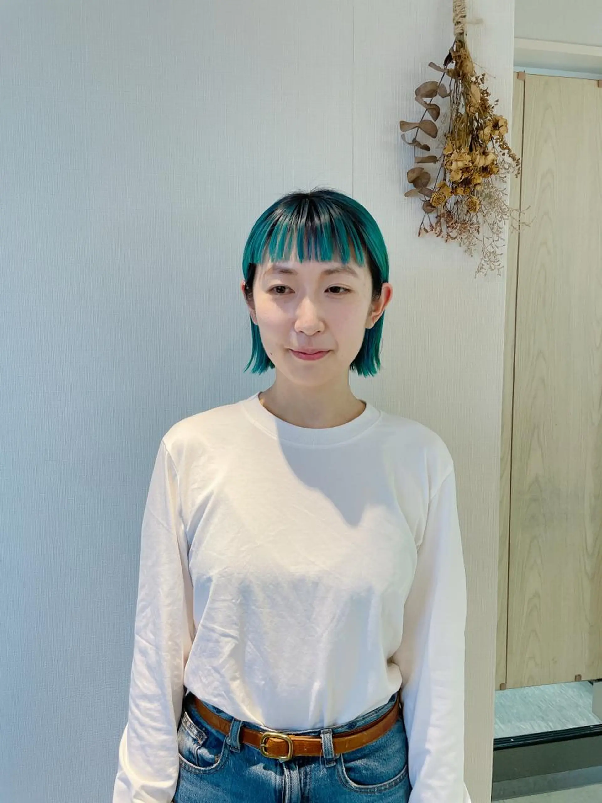 ショート カット ヘアカラー トリートメント コクブ アキヨのヘアスタイル