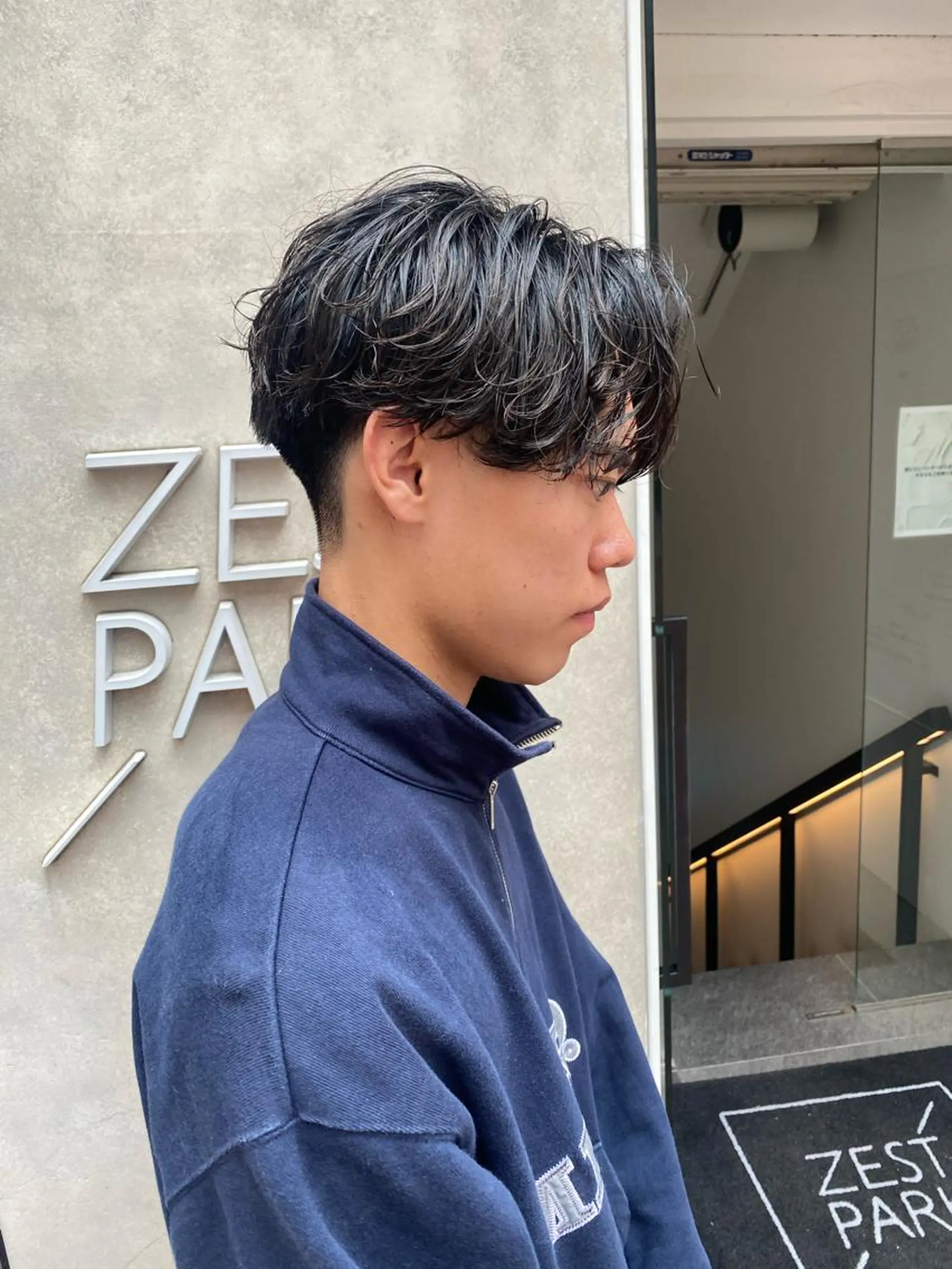 パーマ メンズ 新宿【メンズパーマ】 塩澤太一のヘアスタイル