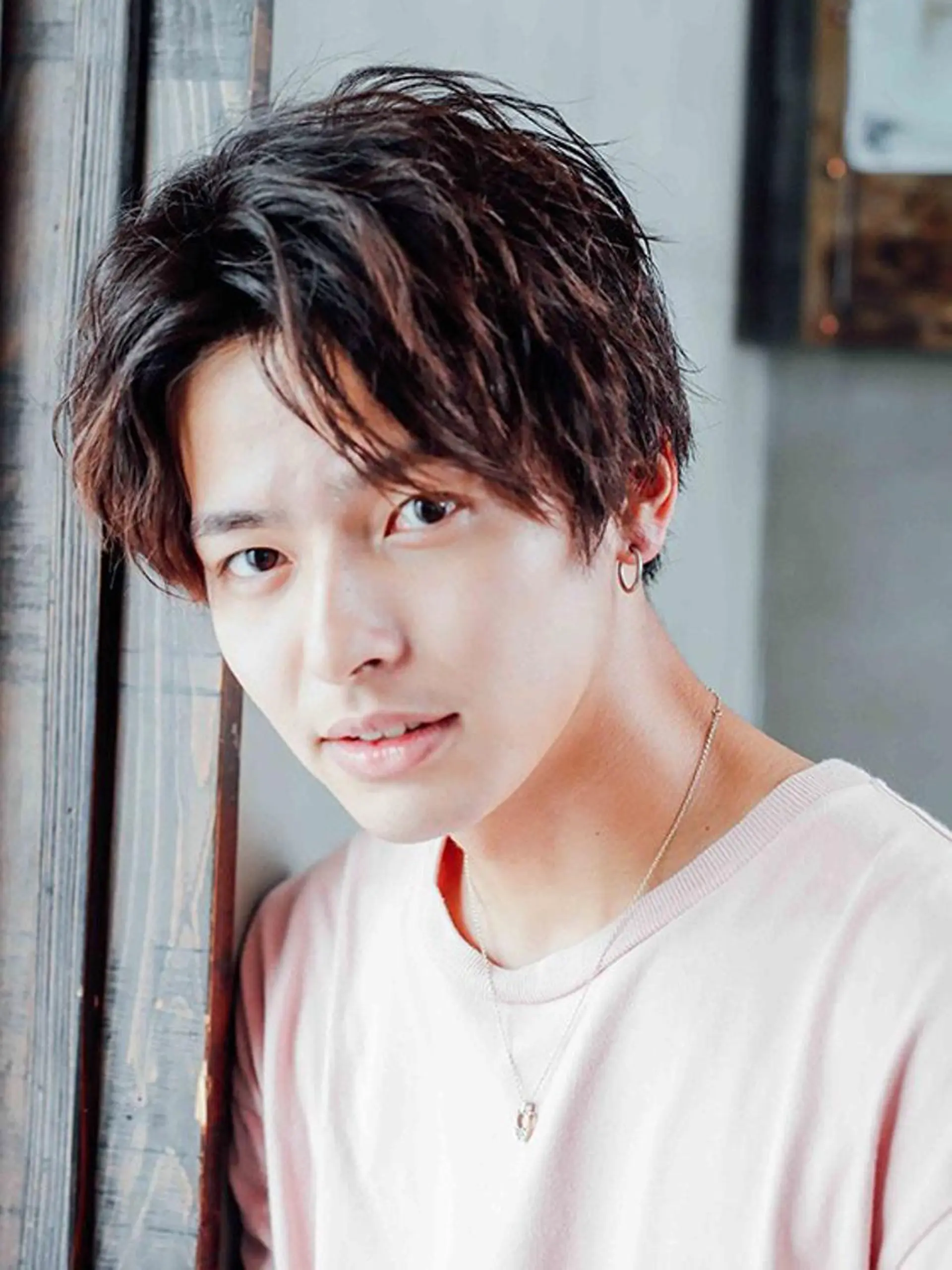 メンズ ハイライト&曲がる 縮毛矯正特化 玉置のヘアスタイル