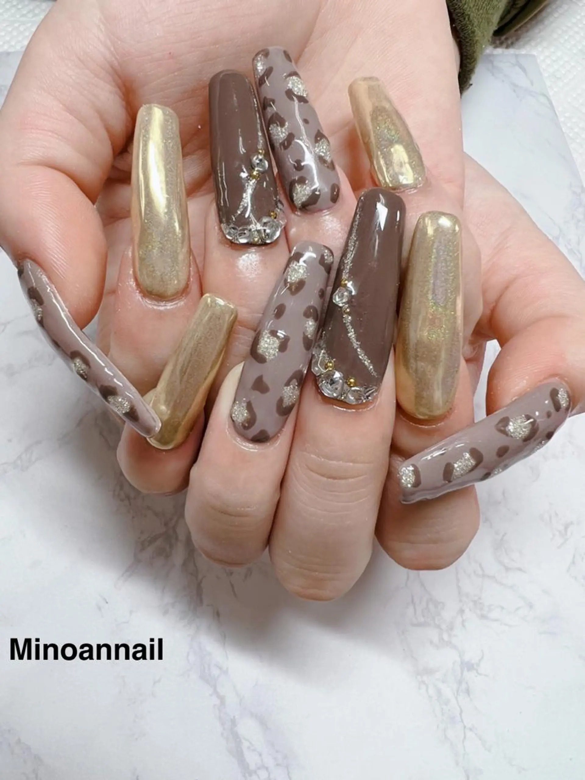 ネイル 美ノ庵ネイルサロン メトロポリタン前店のネイルデザイン