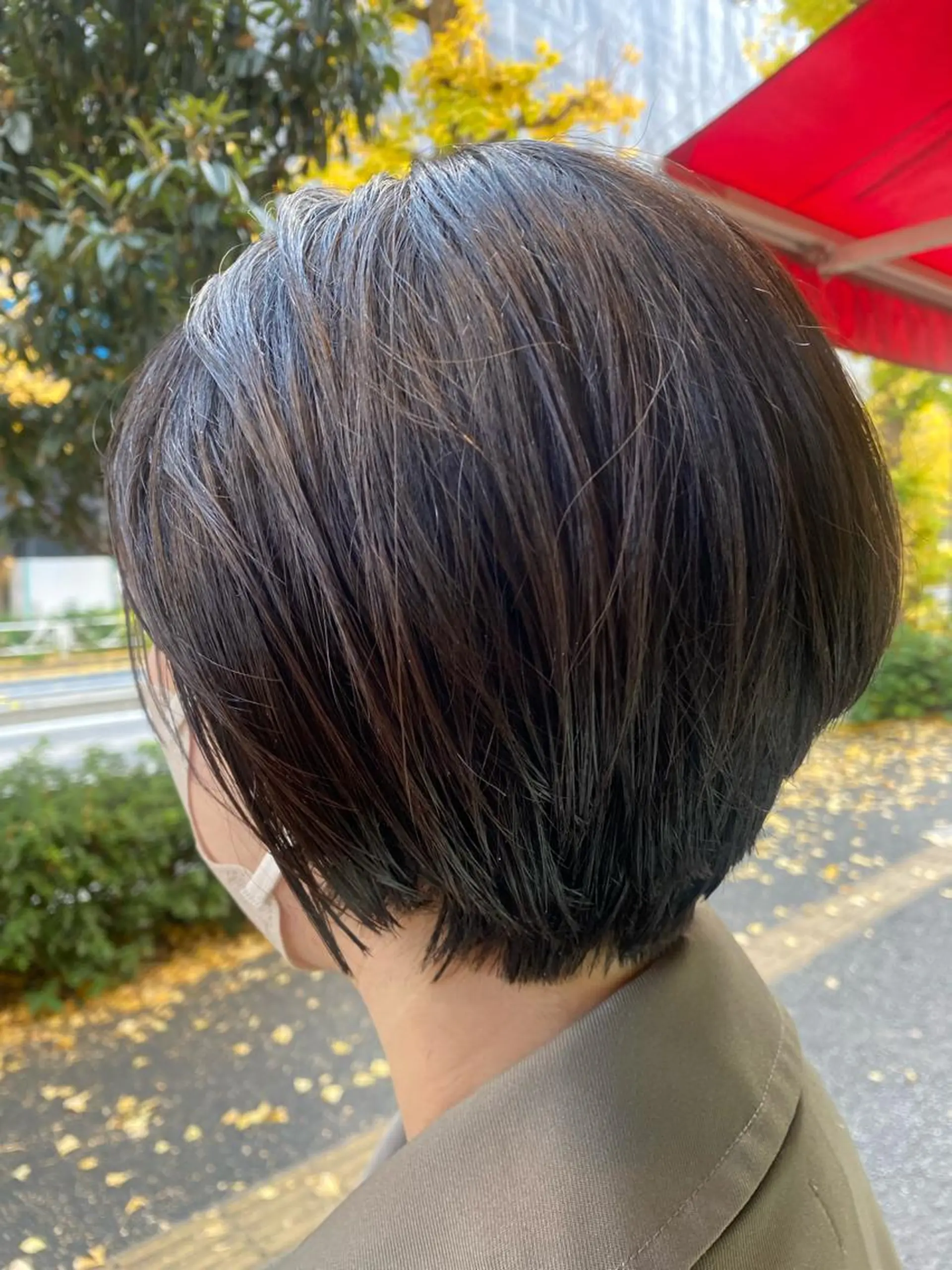 ショート ✨垢抜け✨3Dカラー 山本美侑のヘアスタイル