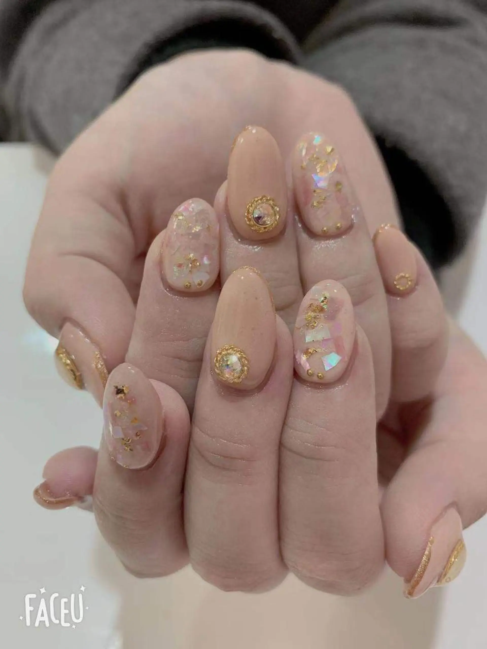 ネイル 長さだし専門店 M2　rikaのネイルデザイン