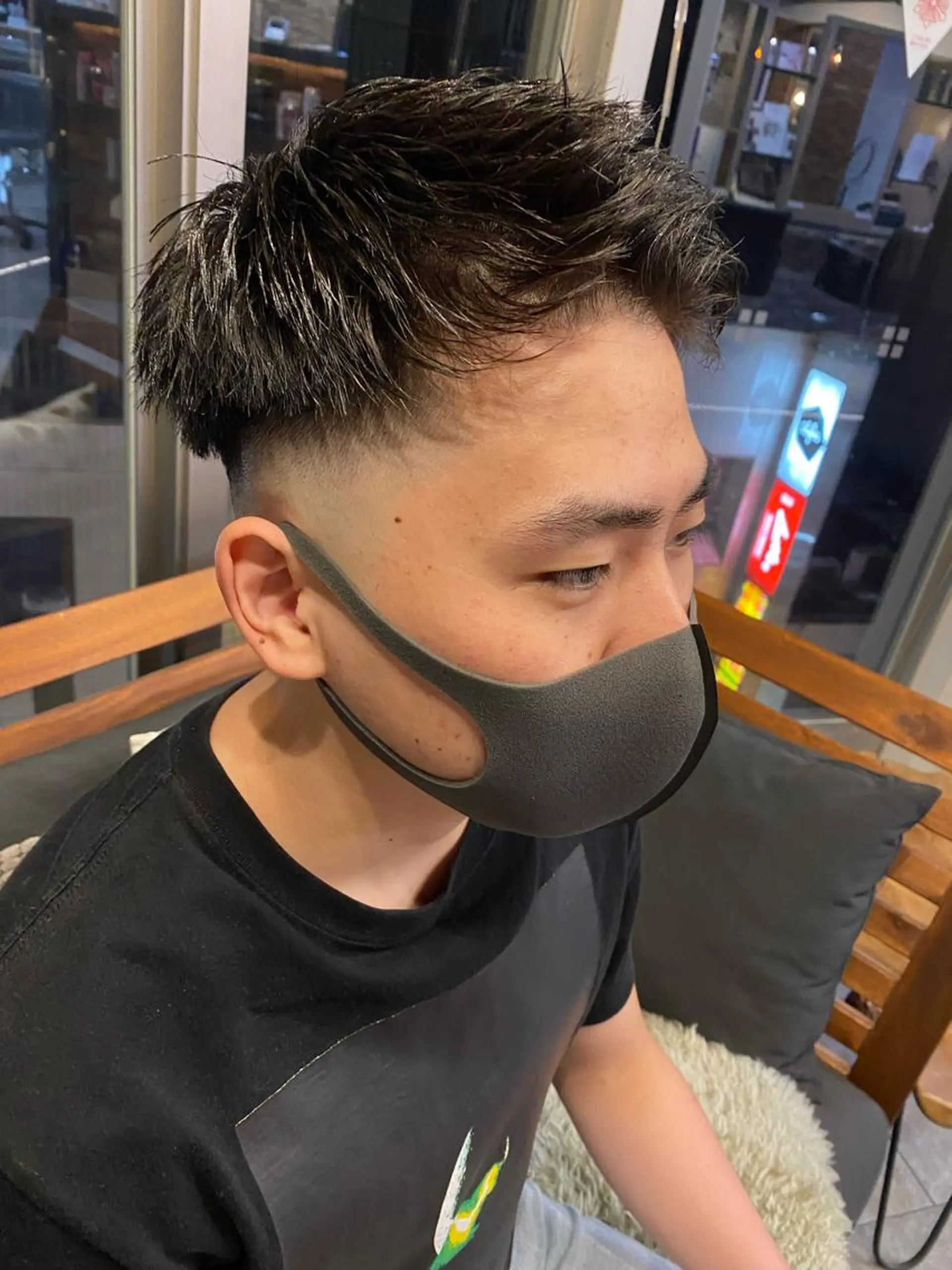 ショート ヘアアレンジ メンズ men'slapis YUTOのヘアスタイル