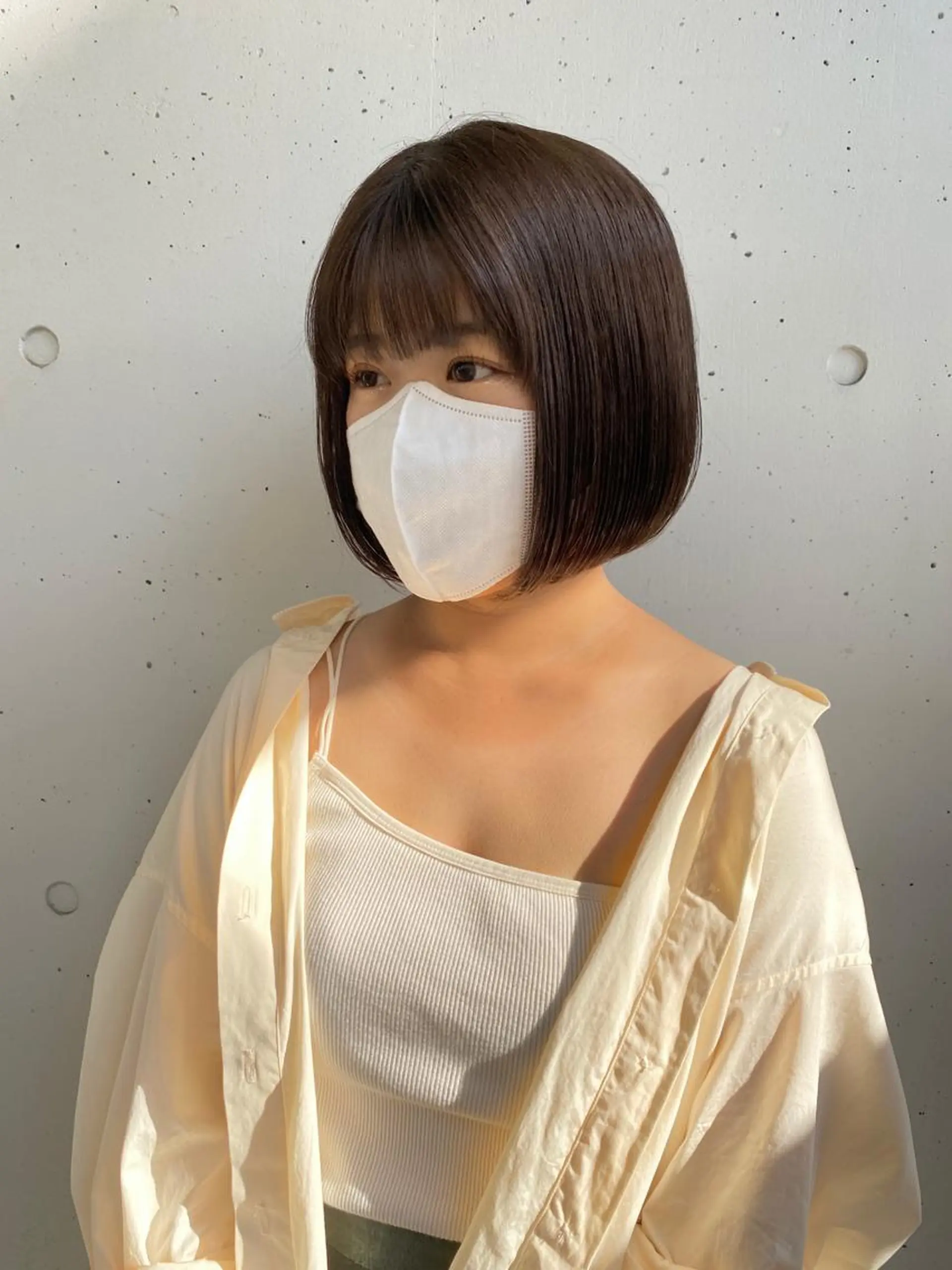 ショート カット ヘアカラー トリートメント ボブ / オージュア 🌸Mikuのヘアスタイル