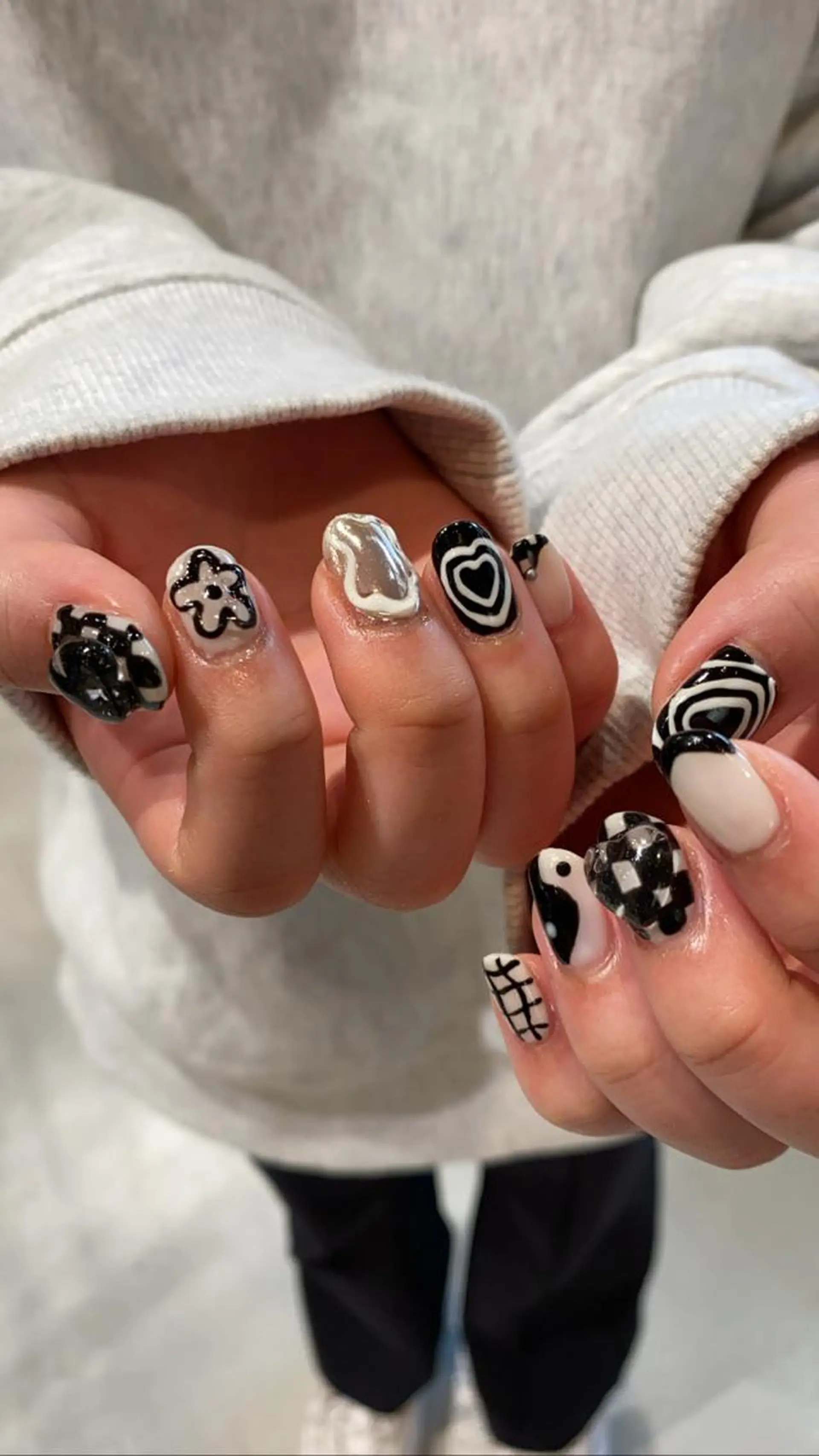 ネイル 平野葵🎀 hair/nailのネイルデザイン