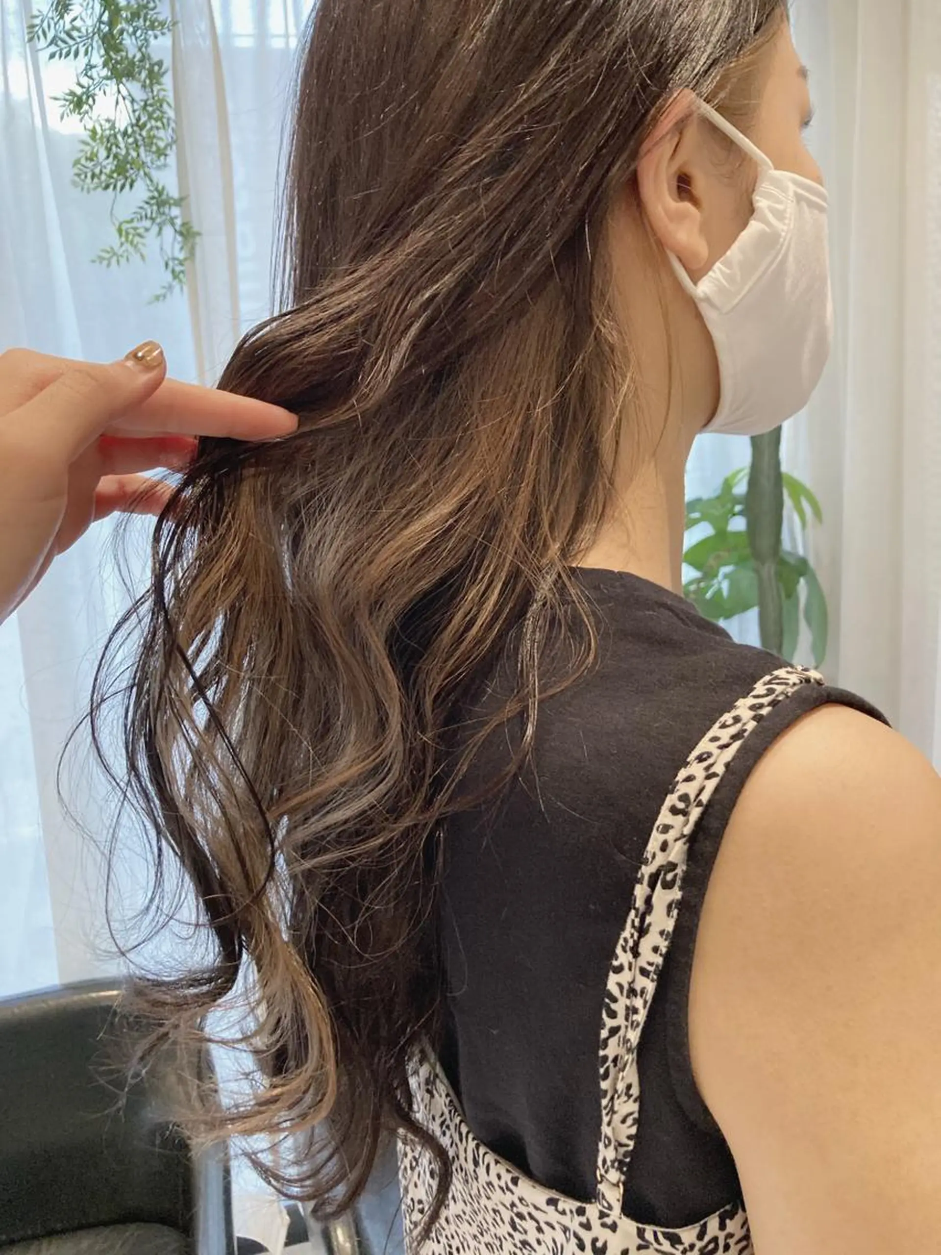 ロング 松村　由莉香/ カラー/髪質改善のヘアスタイル