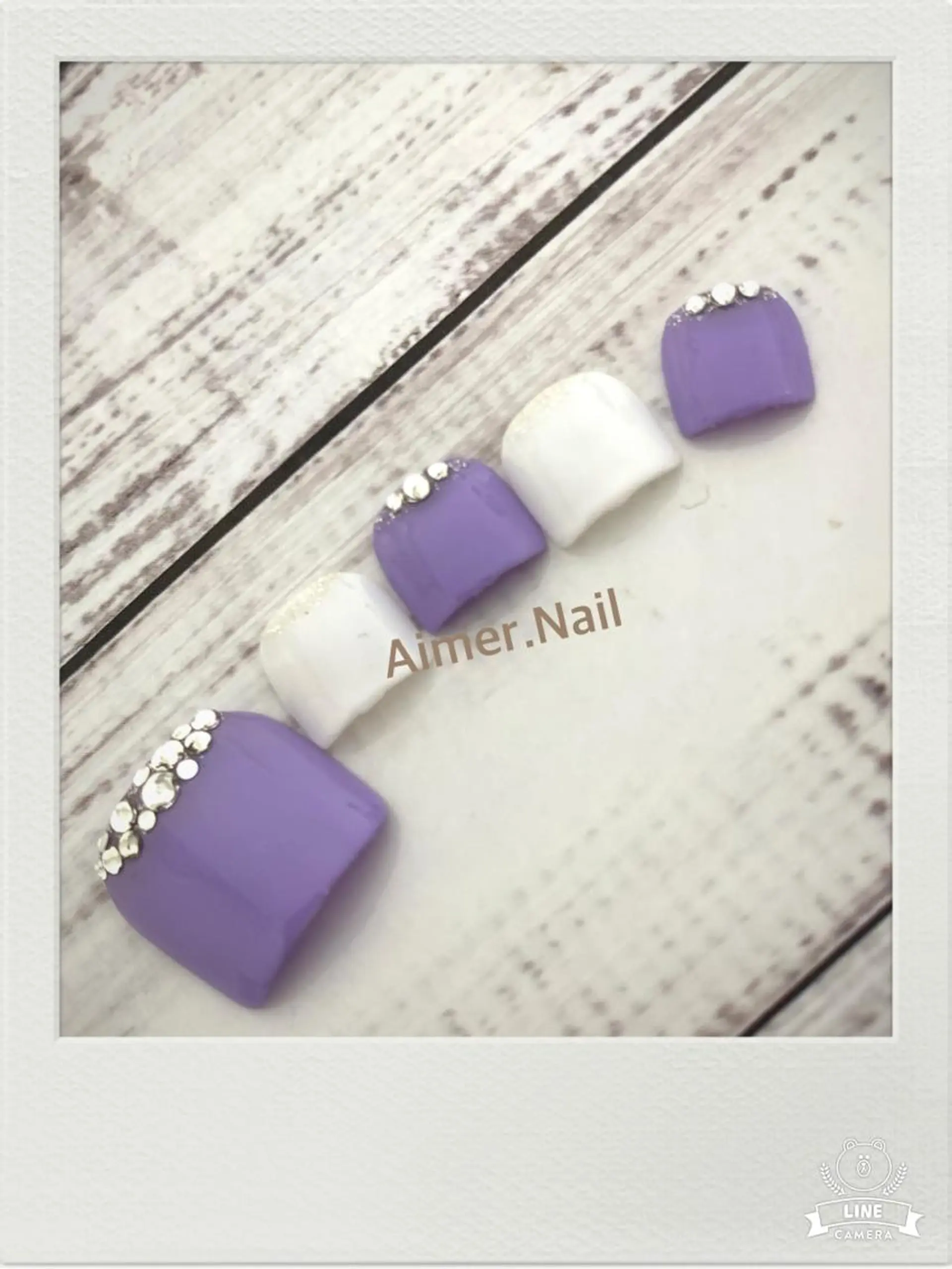 ネイル フットネイル フットネイル Aimer. Nailのネイルデザイン