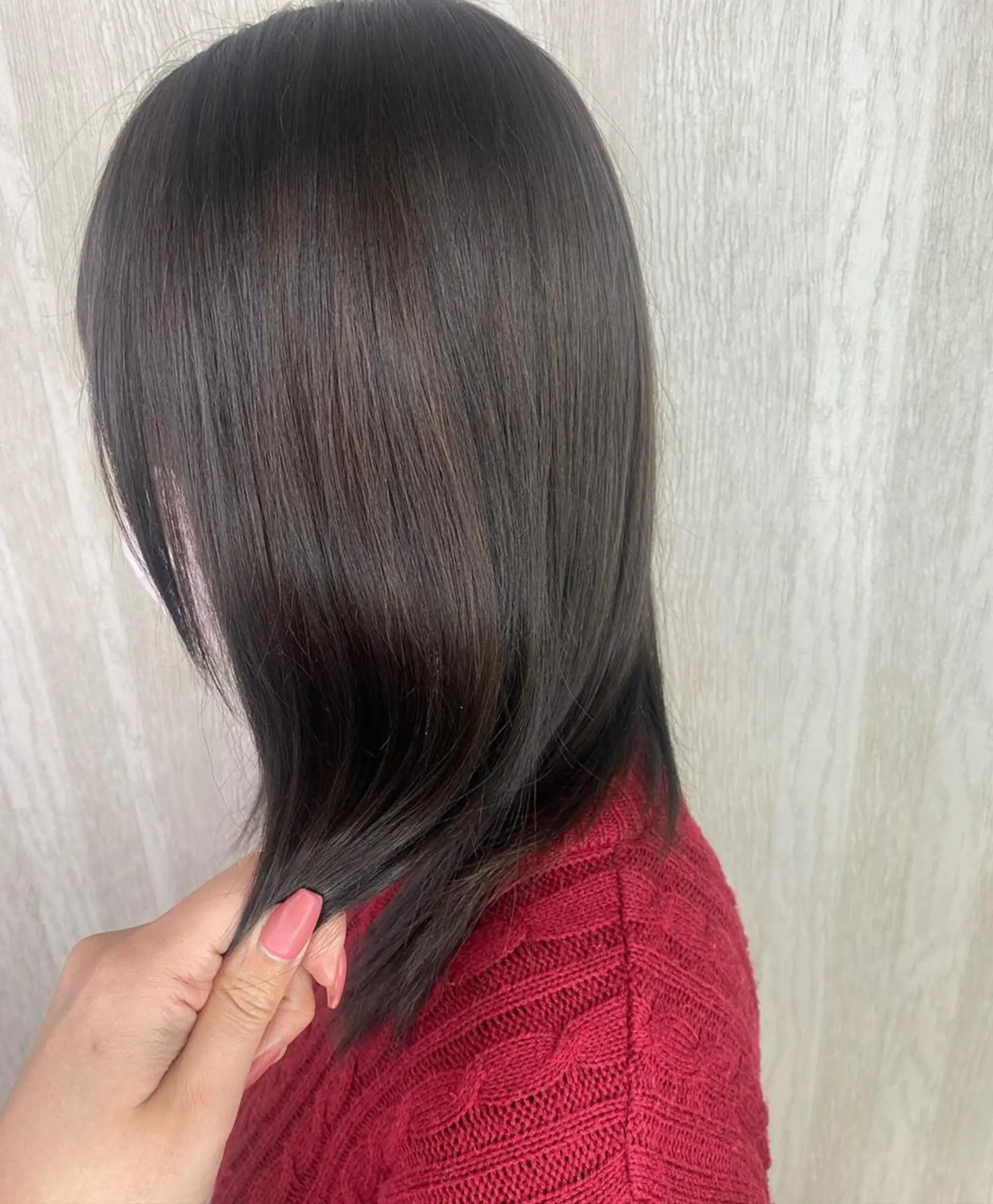 ロング カラー アクアカラー アッシュ アッシュグレー アッシュグレージュ ベージュカラー UNDER vr 【アンダーバー】のヘアスタイル