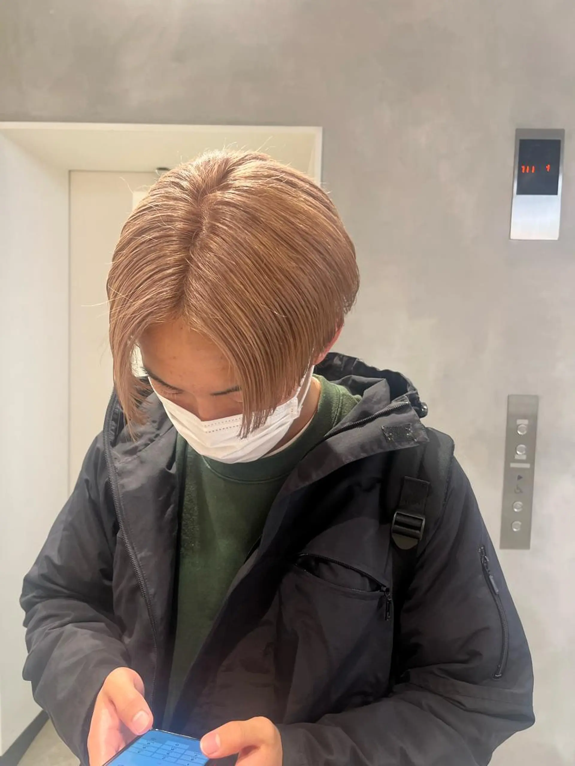 ショート ヘアカラー トリートメント ボブ/ベージュ/ パーマ🪿近森ゆいのヘアスタイル