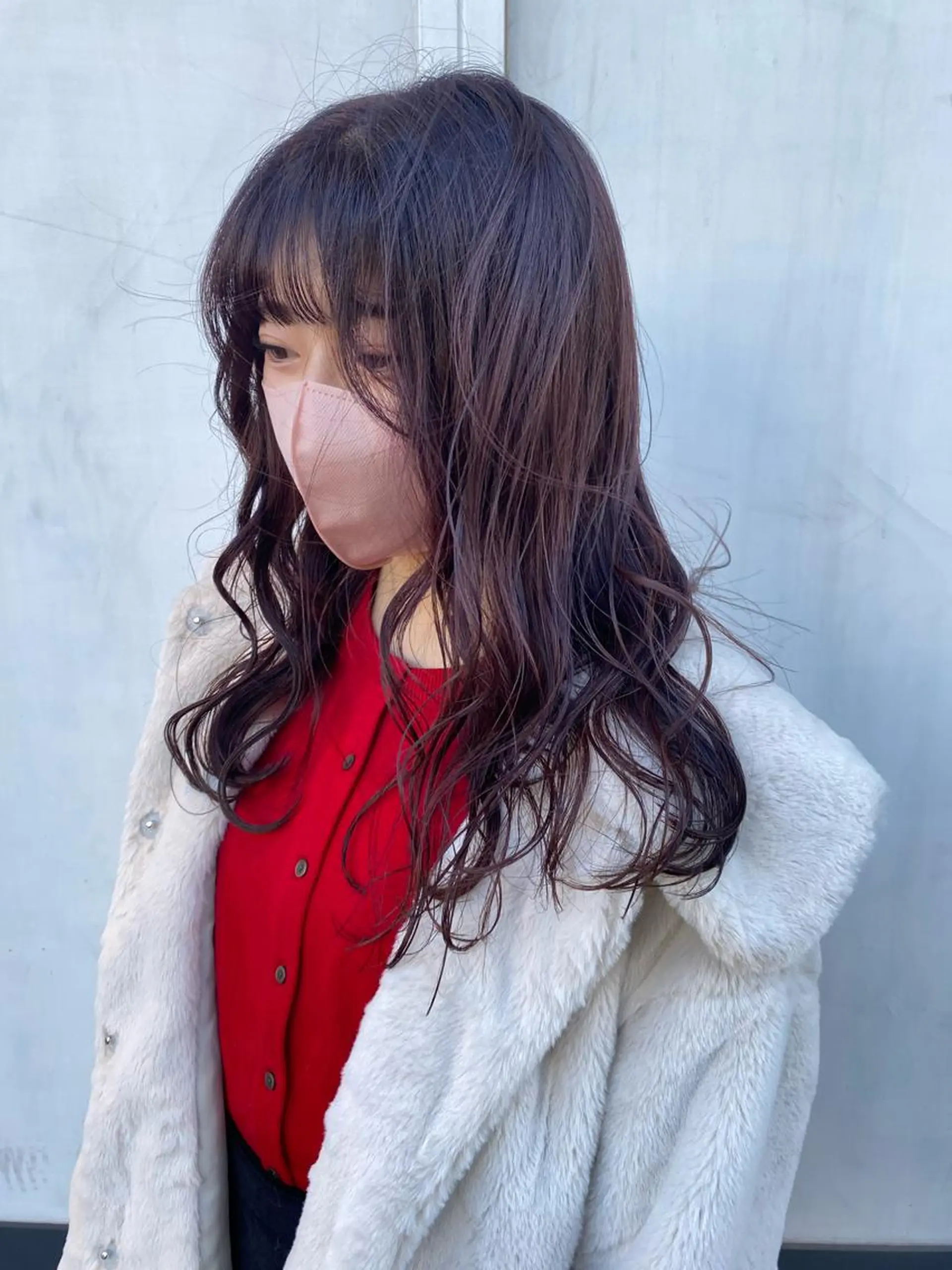 ロング W所属・小林 朋花のヘアスタイル