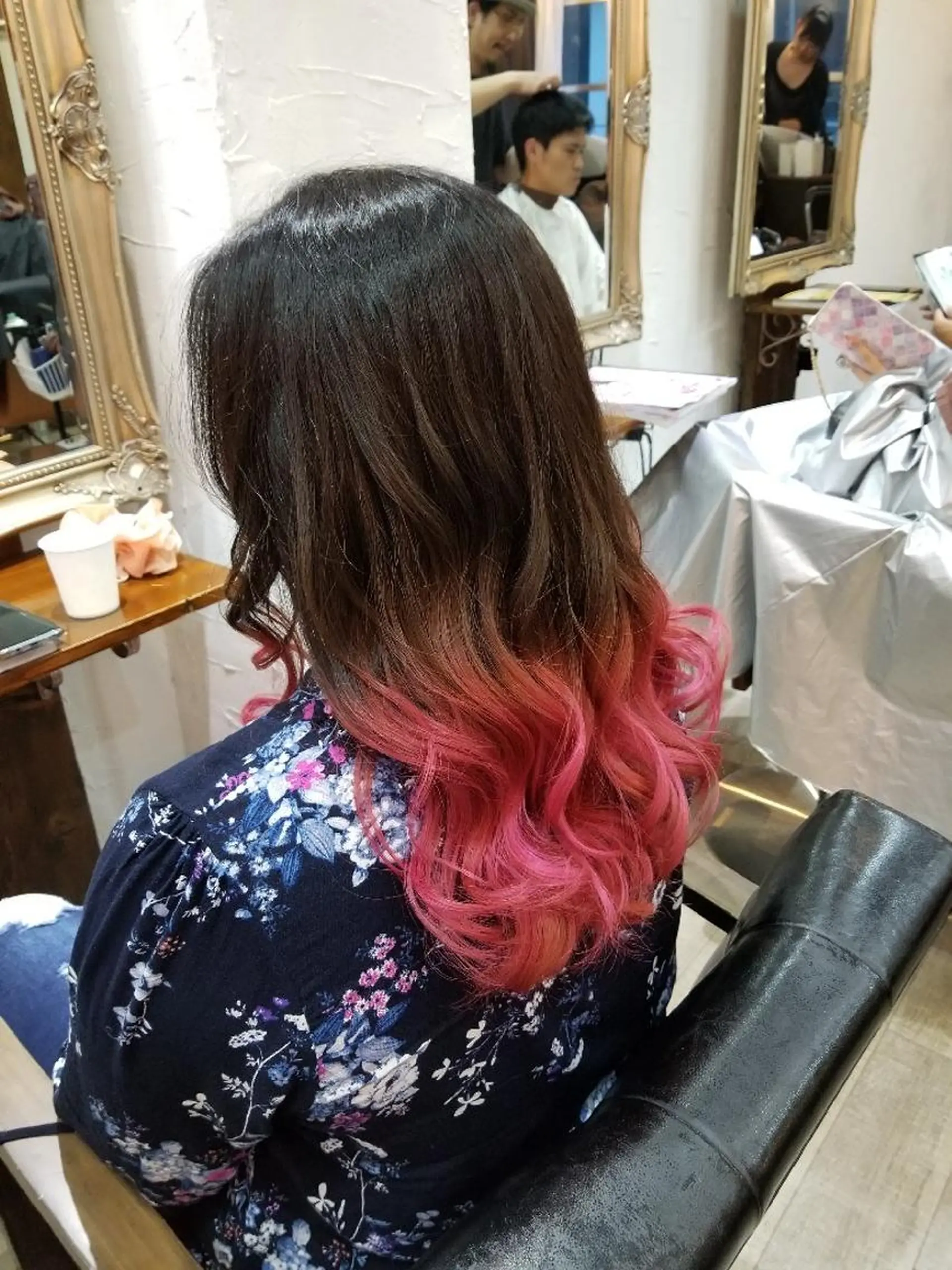 セミロング カラー ヘアカラー bathair  所属・bathair 持田侑祐のヘアスタイル