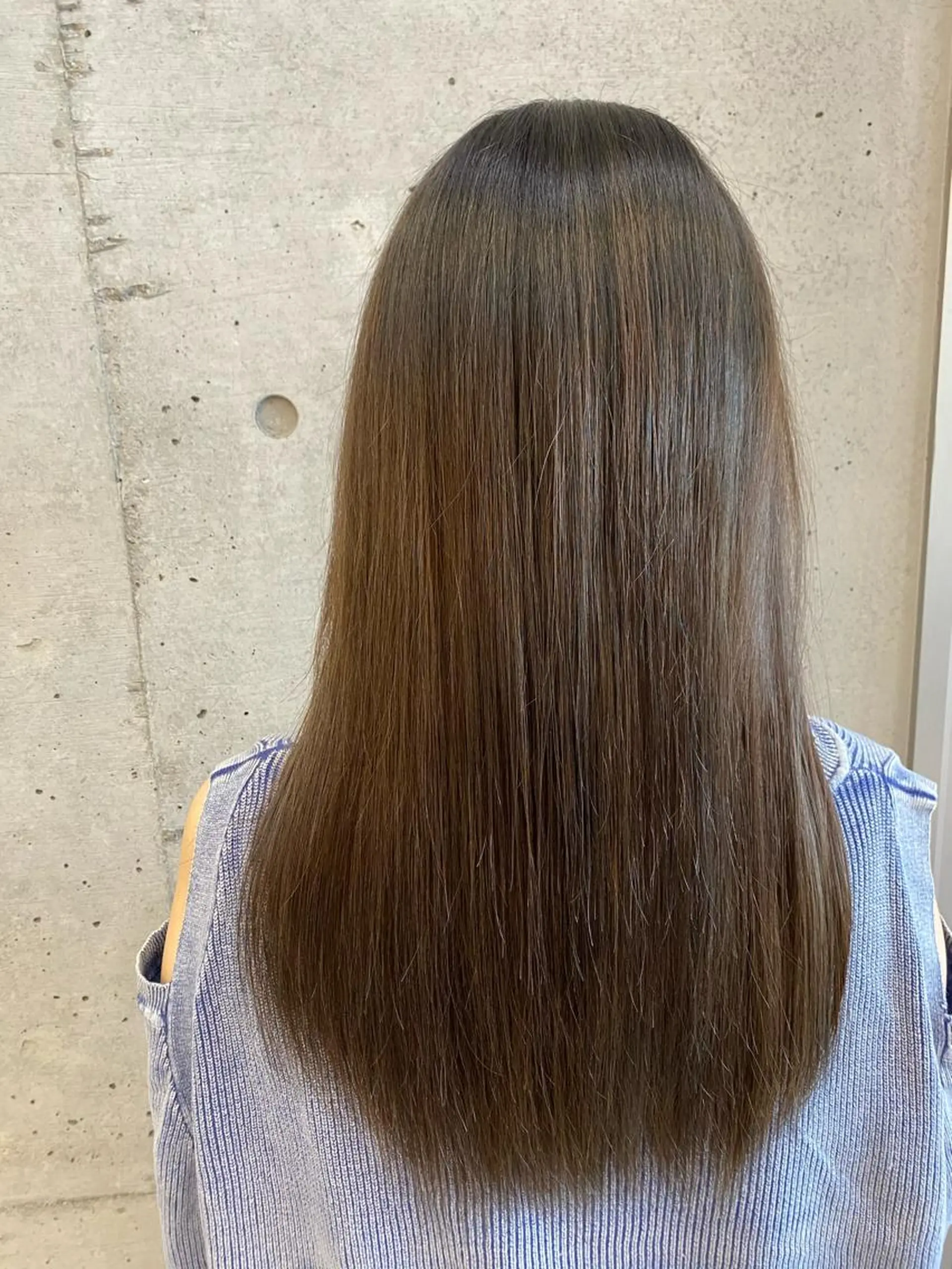 ロング カラー トリートメント 大栗 佑也  髪質改善のヘアスタイル