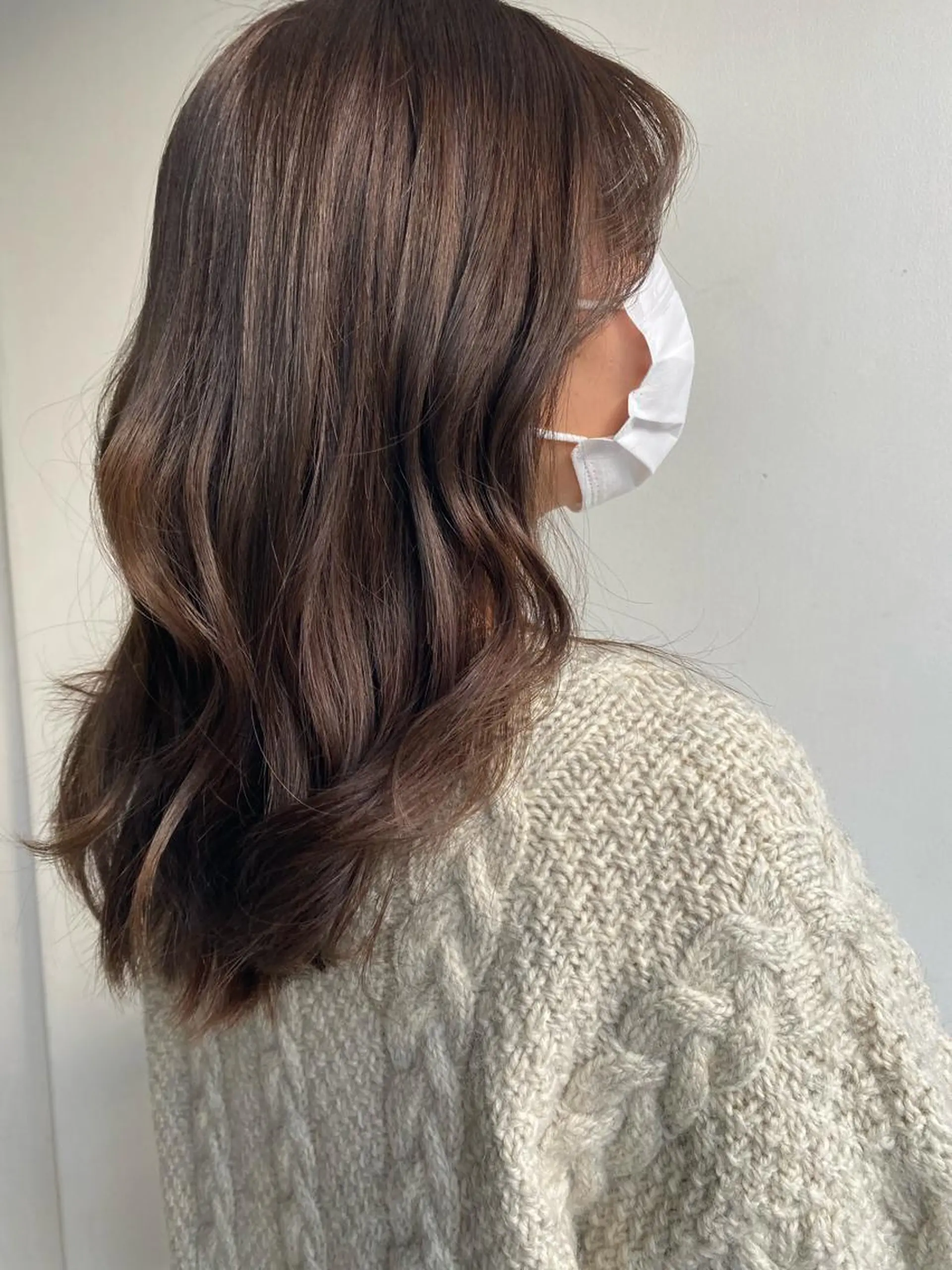 ミディアム カラー les baladins du miroir所属・🍃YURI 🍃のヘアスタイル