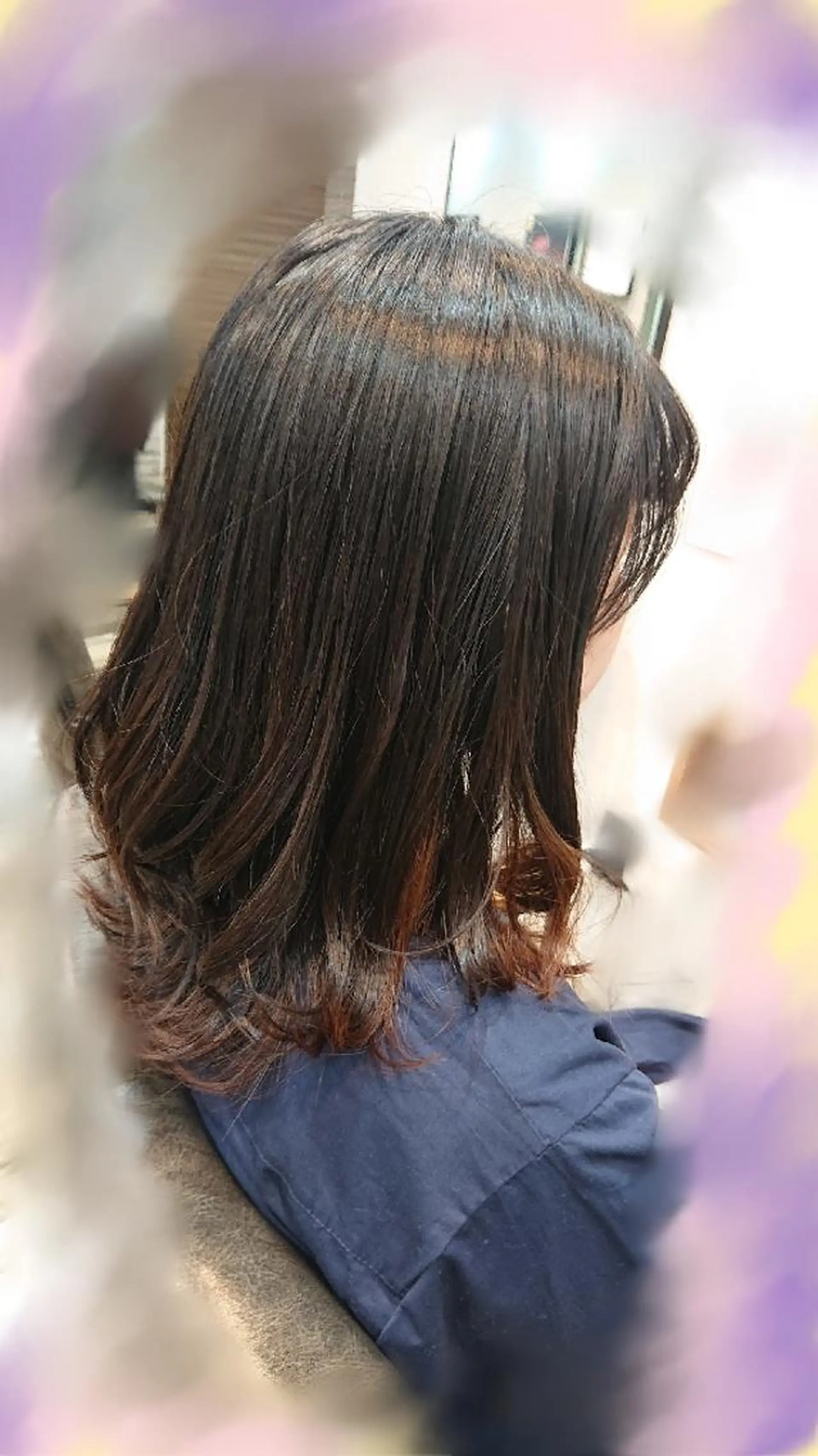 ロング レイヤーカット ローレイヤー カット 松浦 美和【miwa】のヘアスタイル