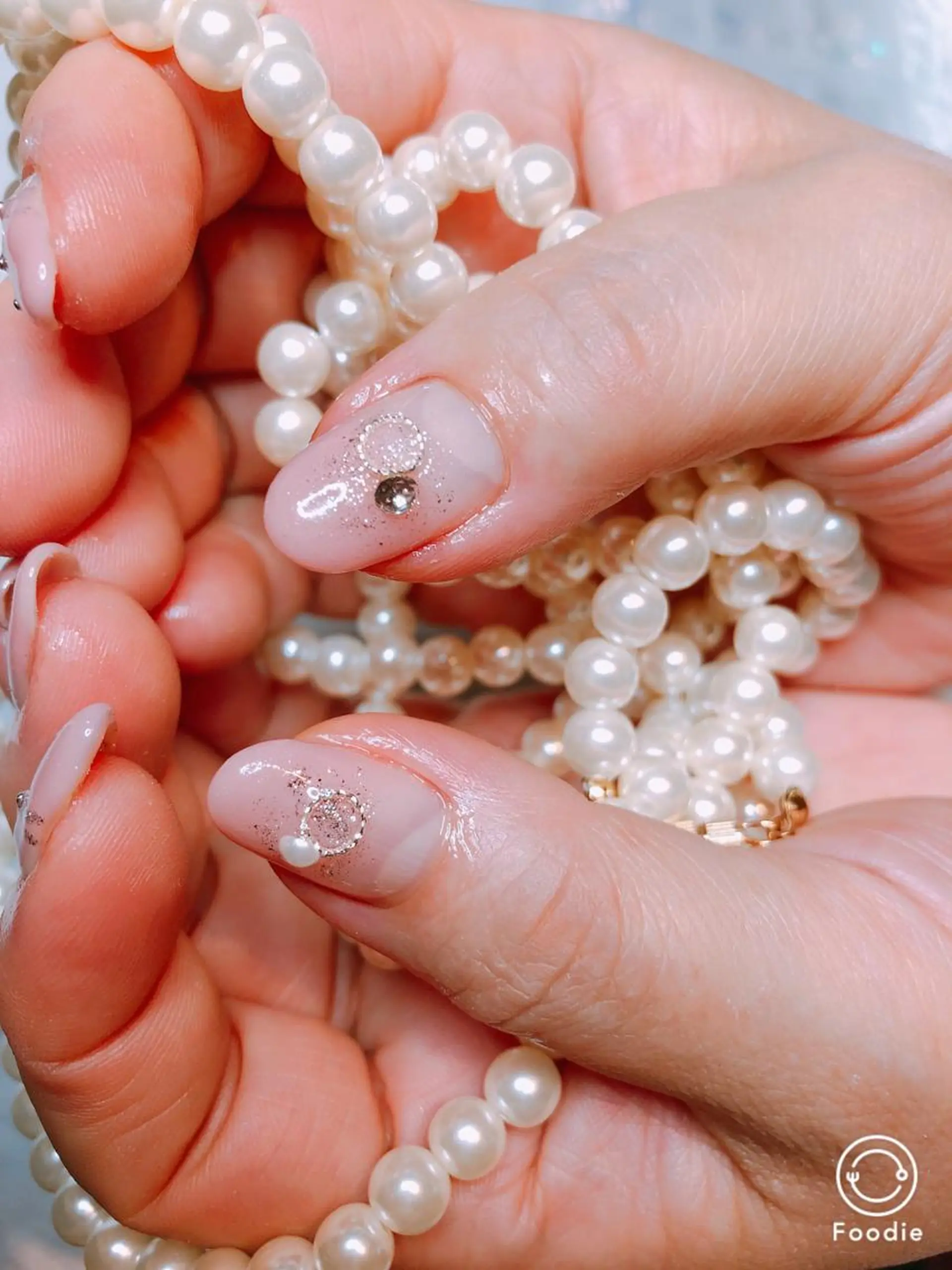 ミディアム ネイル 長さ出し専門 nynaのネイルデザイン