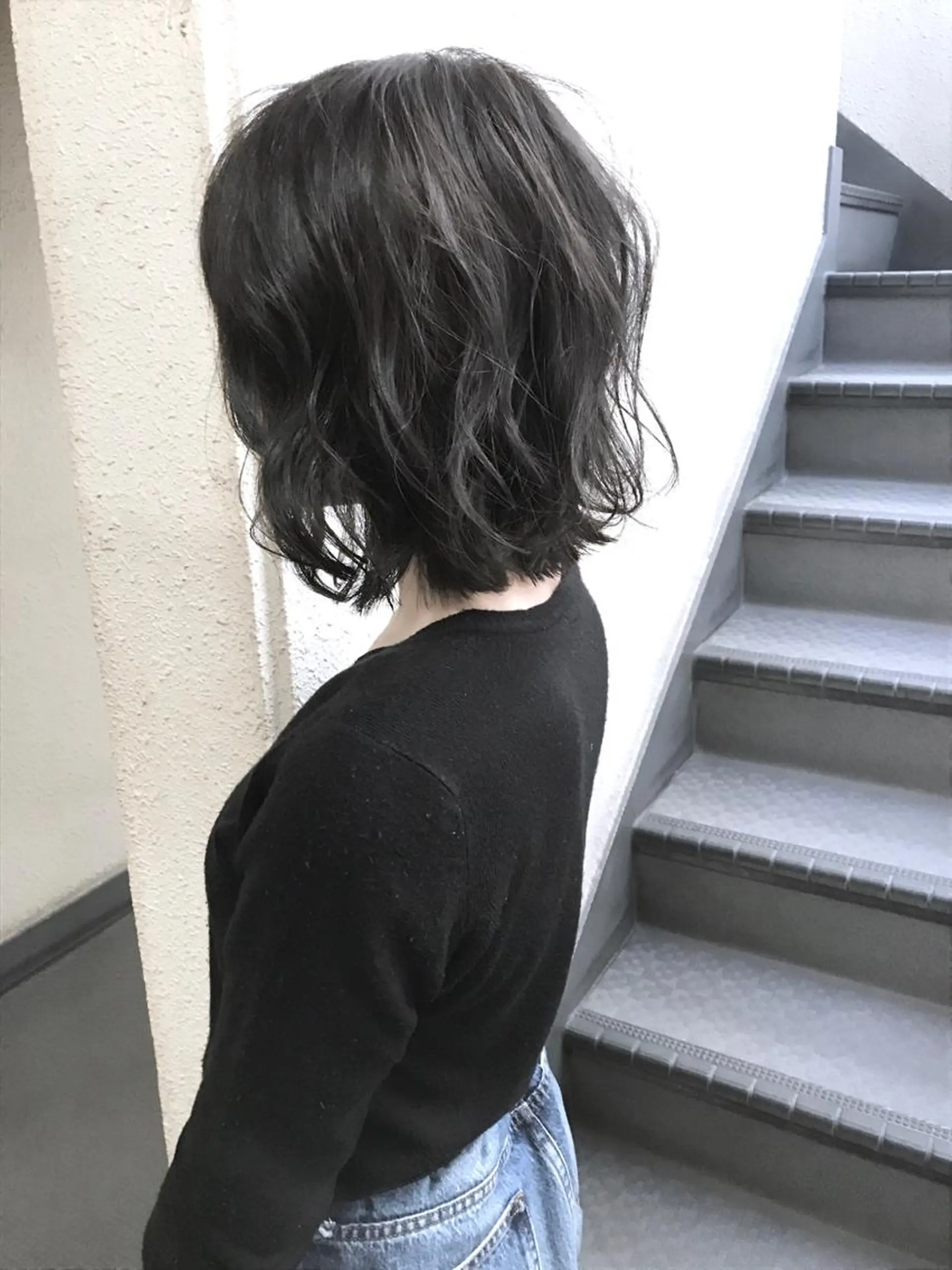 ミディアム カラー グレージュ カット ヘアカラー トリートメント 💎髪質改善💎 デザイナーshinのヘアスタイル