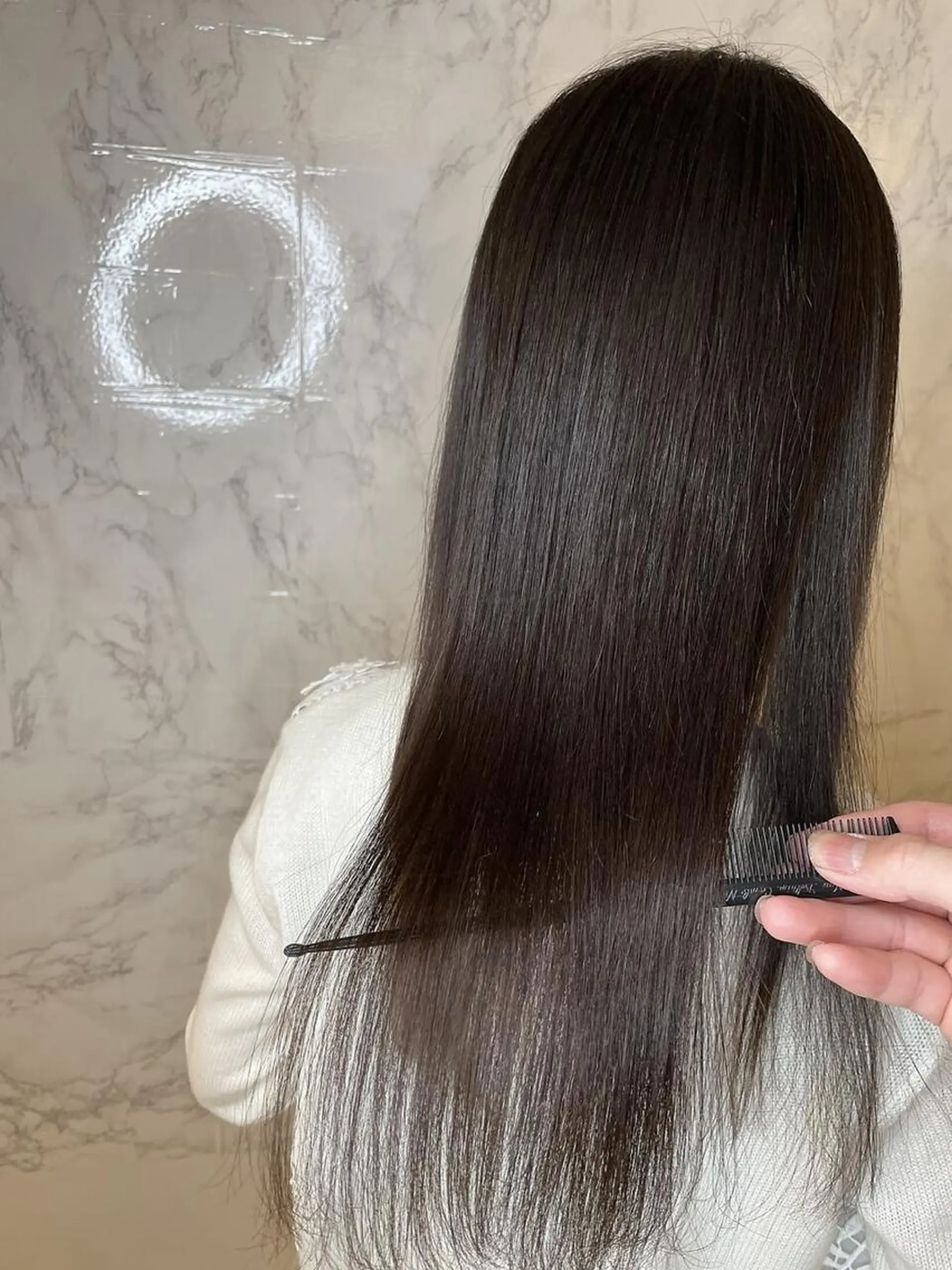 ロング ヘアメイクWiLL所属・髪質改善・縮毛矯正 濱　泰賀のヘアスタイル