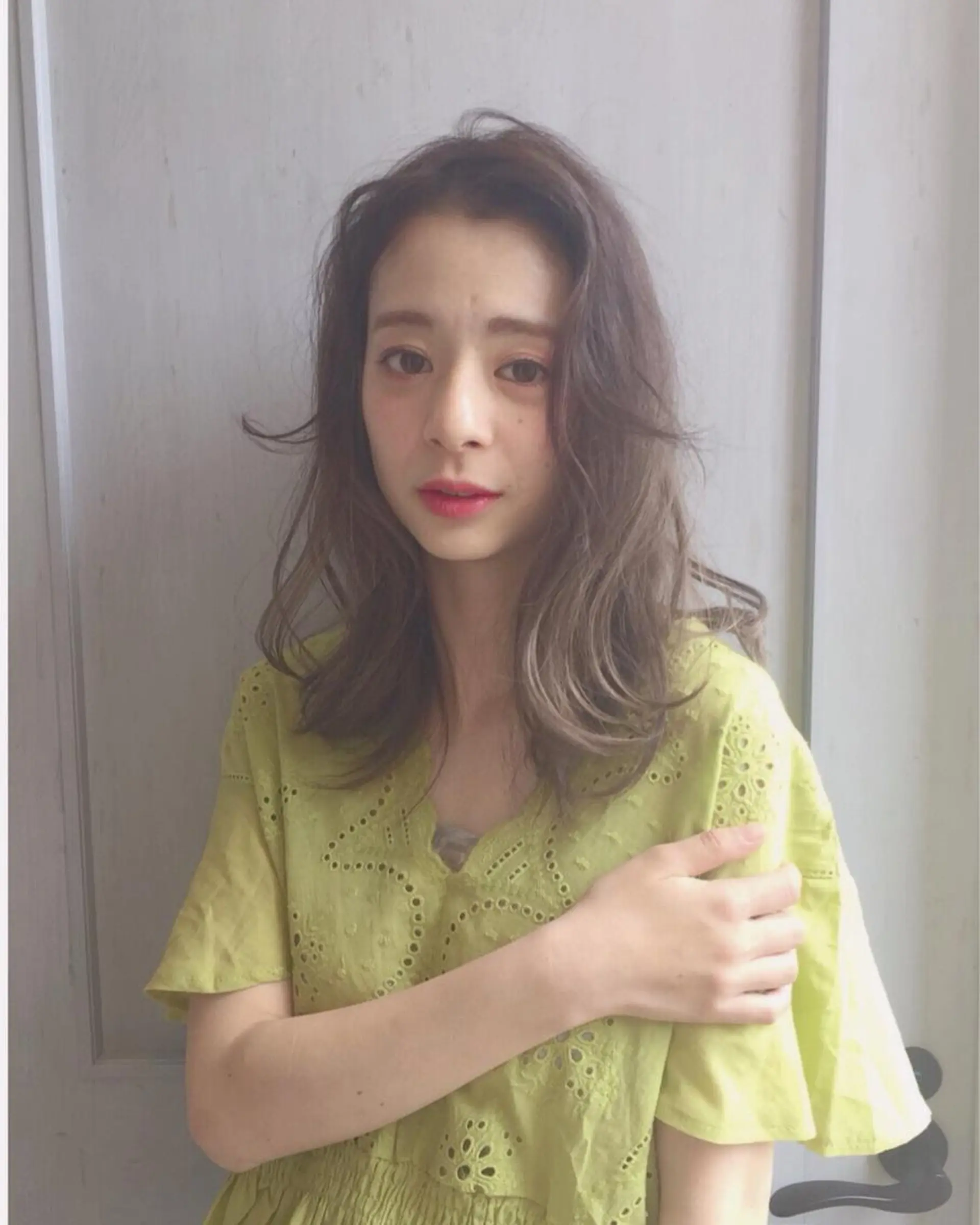 セミロング annuy所属・annuy 。のヘアスタイル