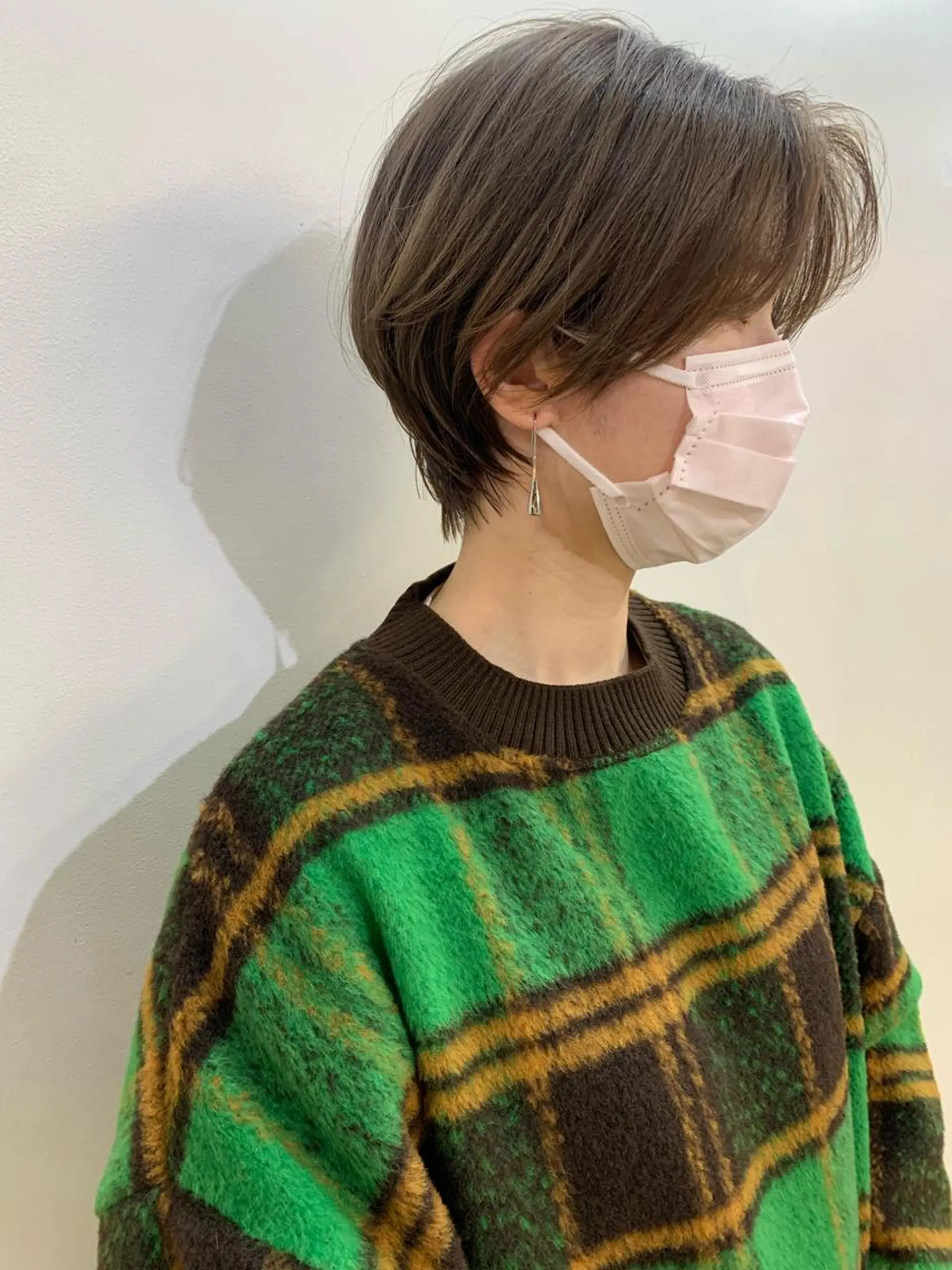 ショート カラー カット ヘアカラー トリートメント ボブ/大人ヘア k-two濱田のヘアスタイル