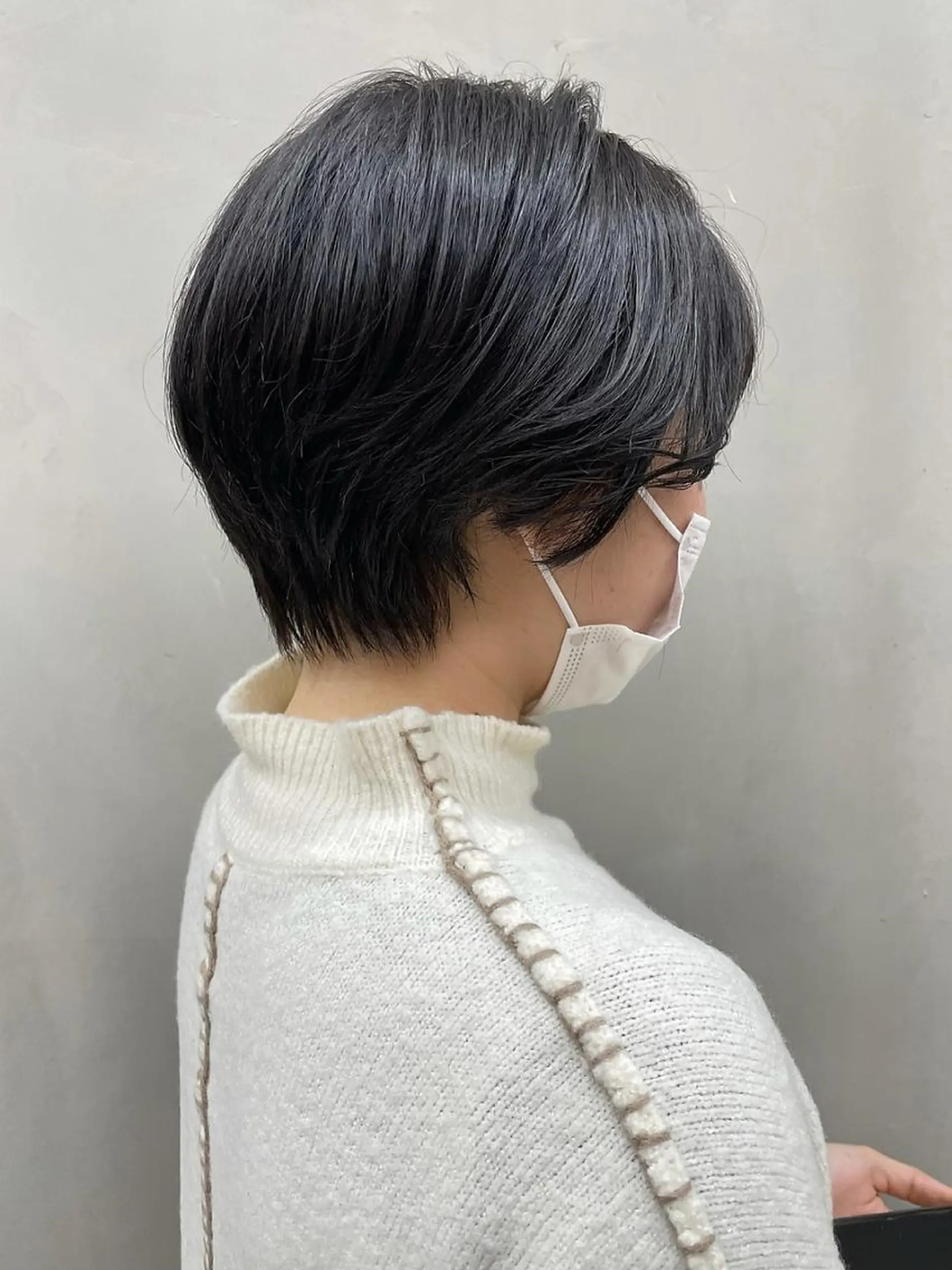 ショート カラー ハンサムショート ショートヘア 小顔カット ANGELICA LABO 梅田店のヘアスタイル