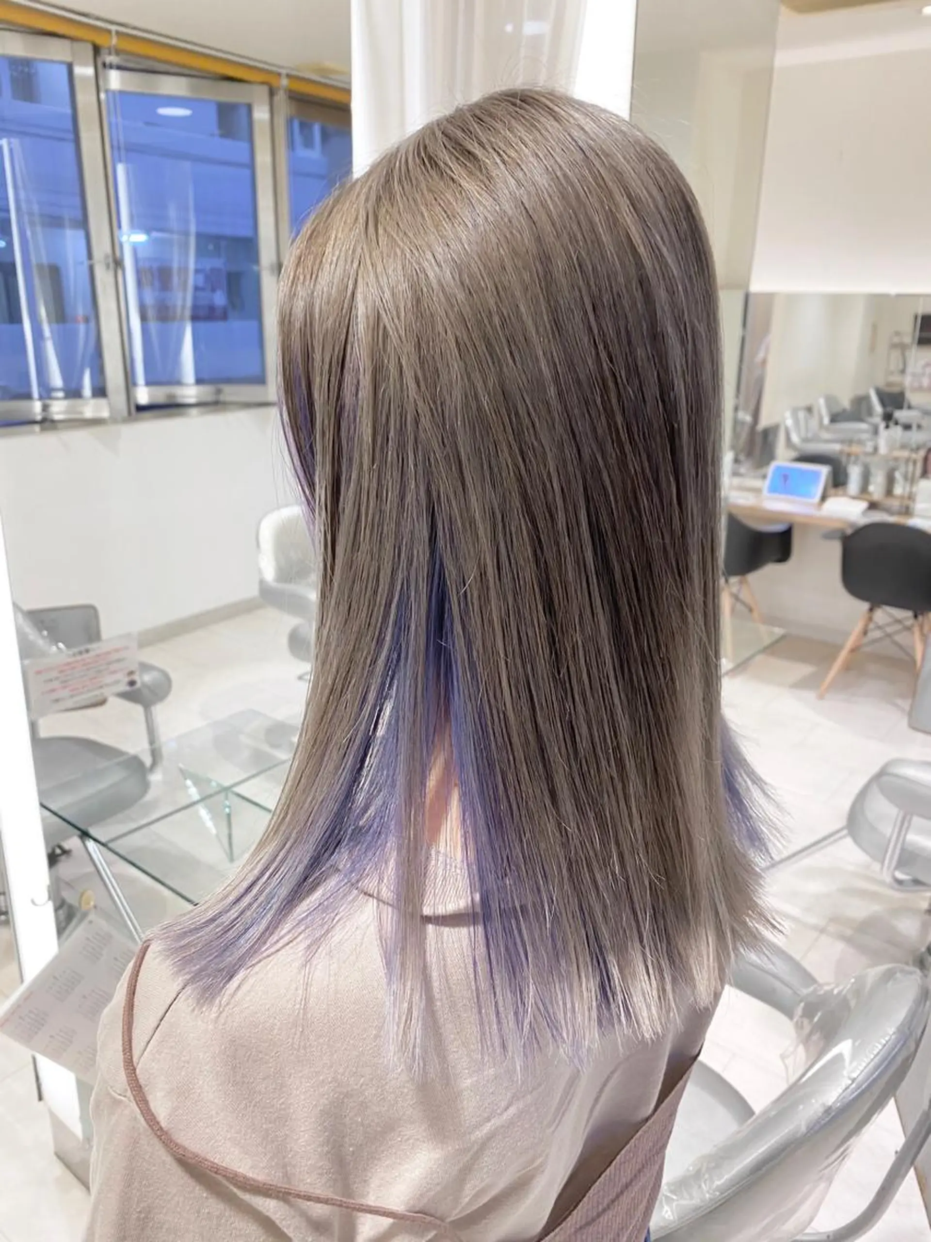 ミディアム ヘアカラー トリートメント 奥井 将希のヘアスタイル