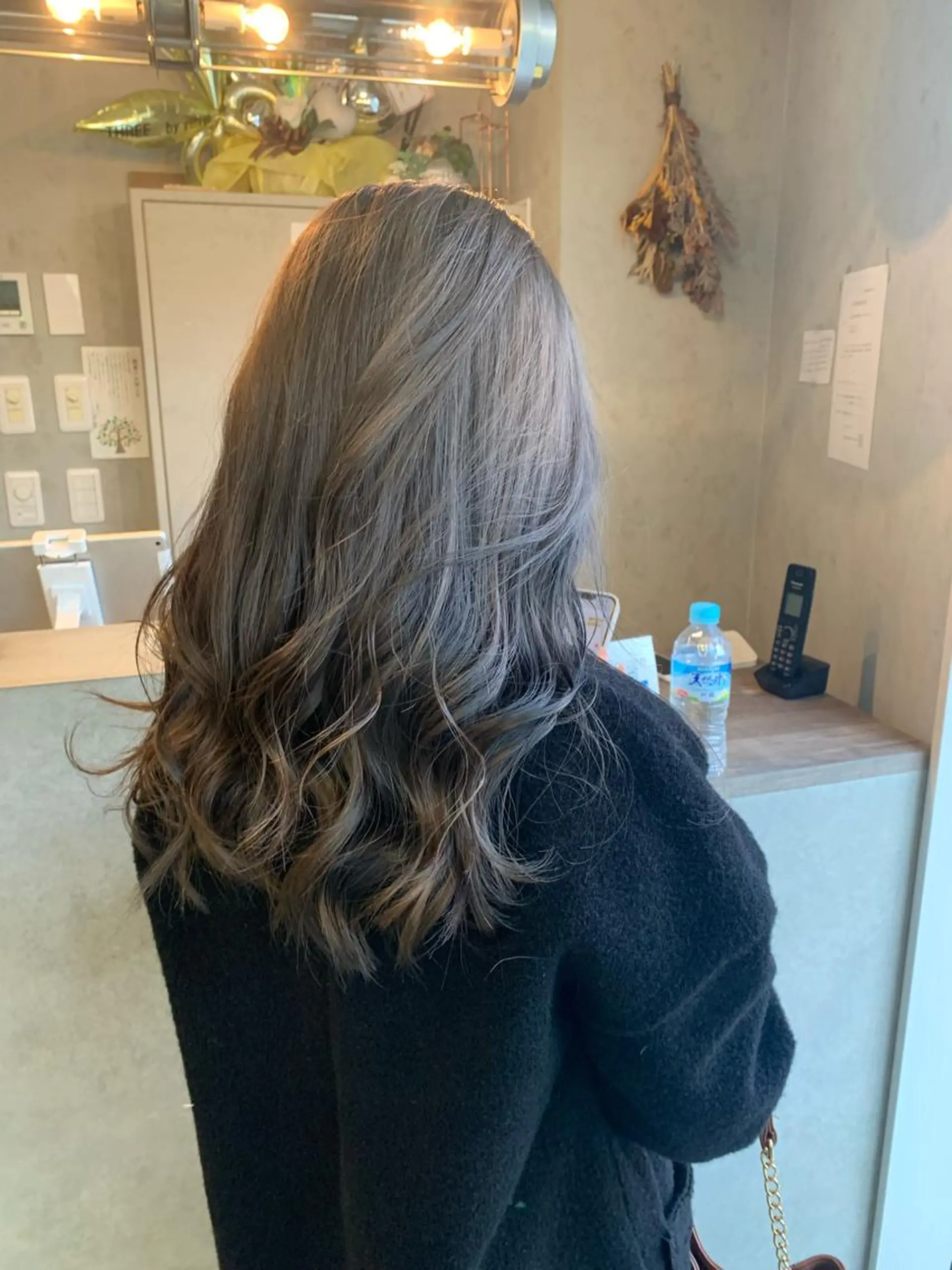 ロング ヘアカラー トリートメント Haru/THREE …by velvetのヘアスタイル