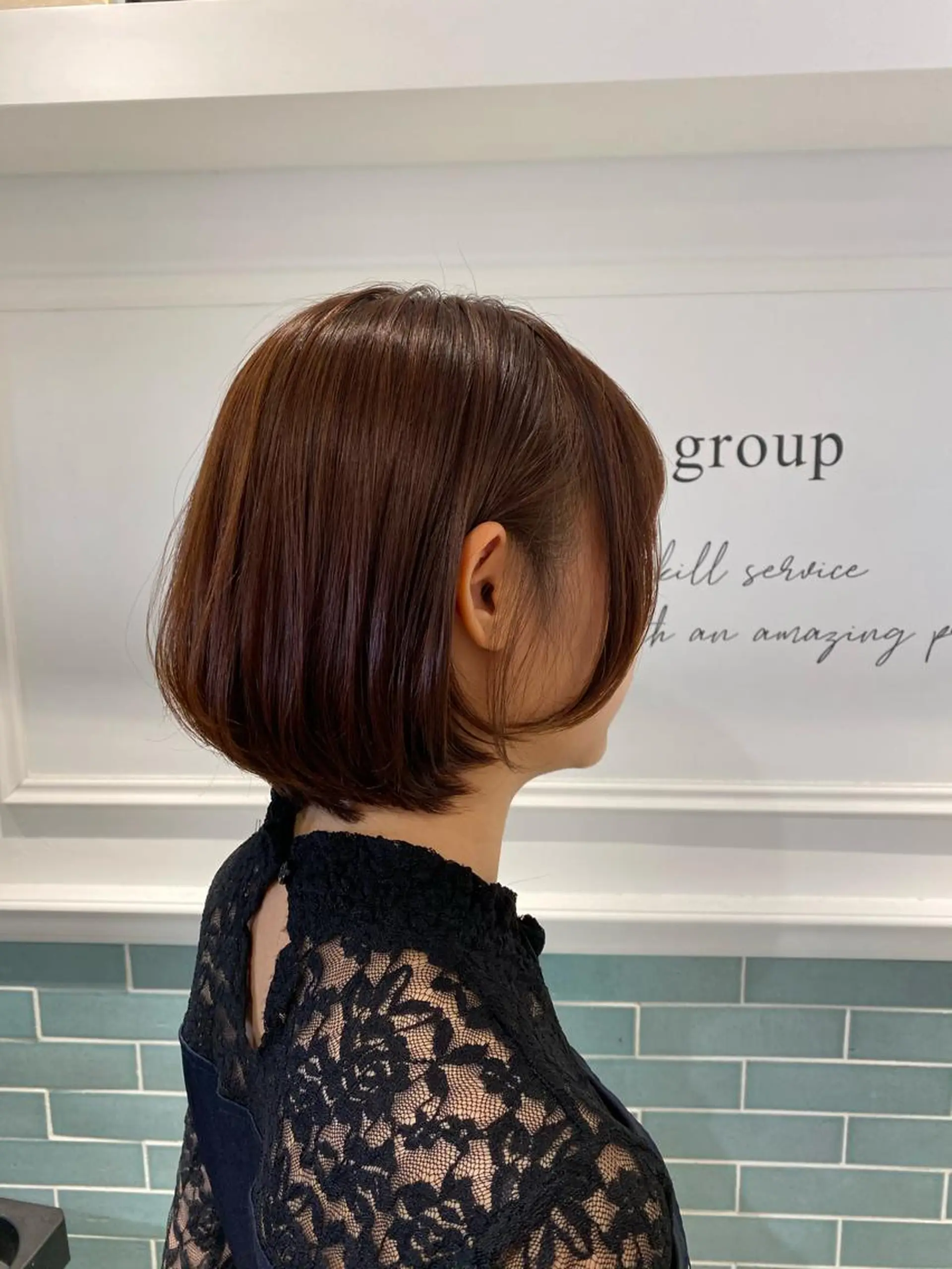 ミディアム 髪質改善ショート/ ボブたんの翔太のヘアスタイル