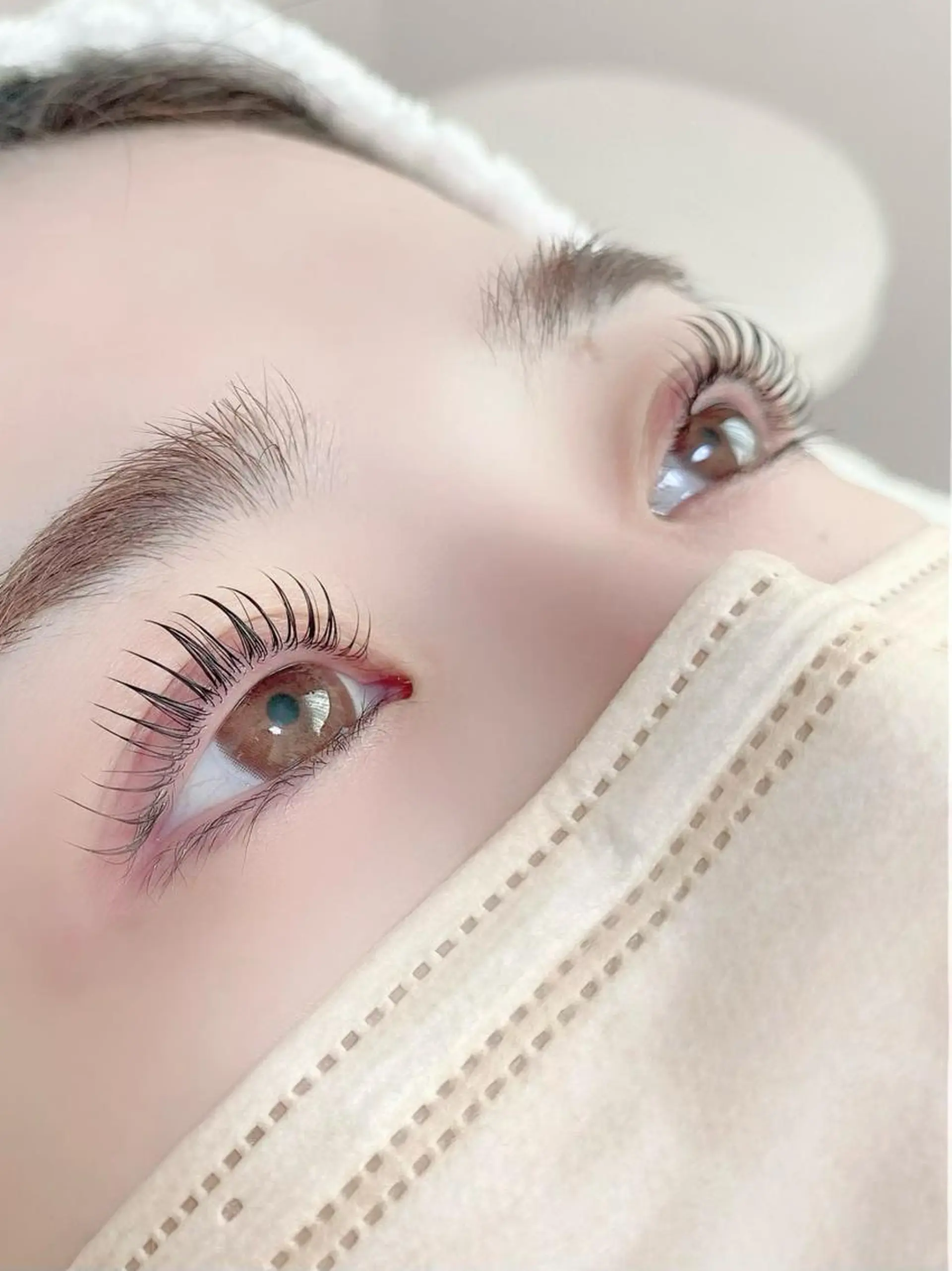 マツエク・マツパ パリジェンヌラッシュリフト 一重×まつ毛パーマ マツパ 秋山 梨香のマツエク・マツパデザイン