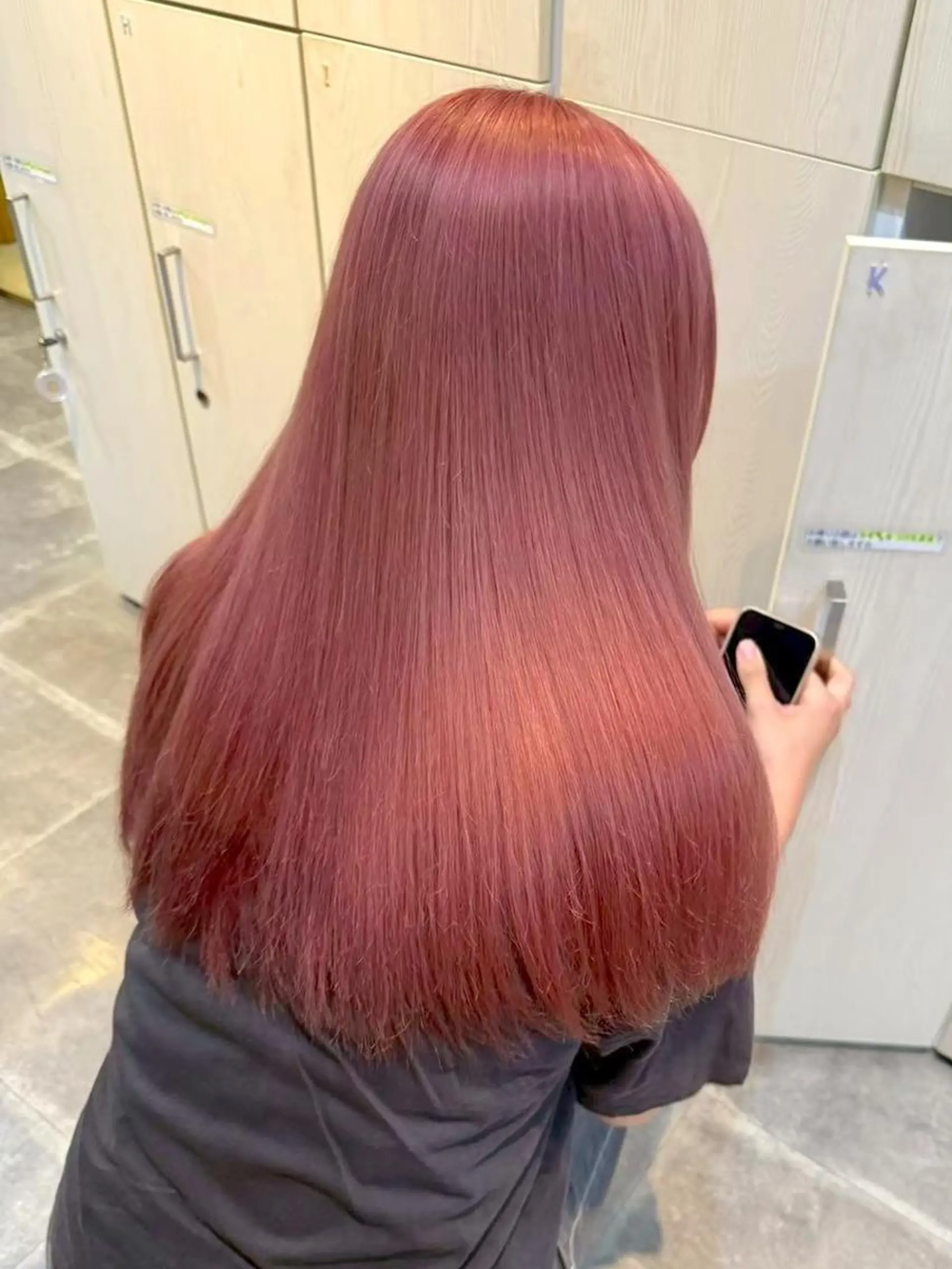 ロング カラー ショートボブ バレイヤージュ ブリーチ ダブルカラー ハイライトカラー N° il duca 札幌のヘアスタイル