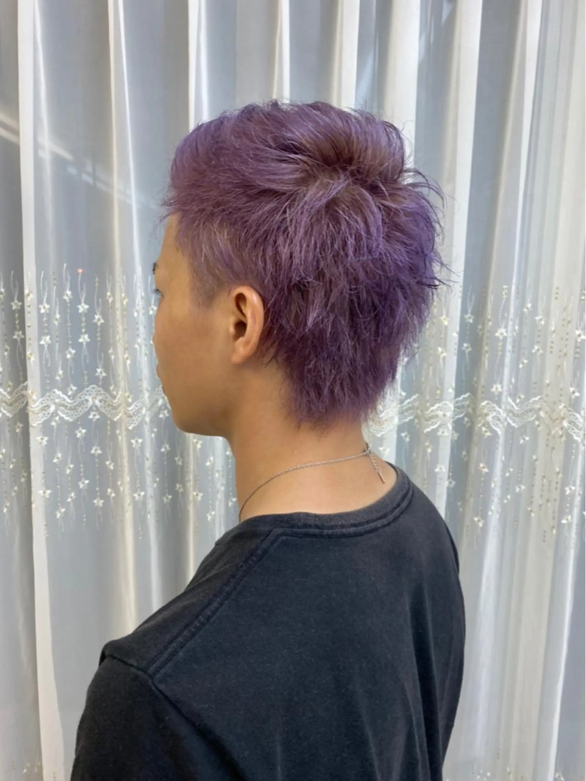 ショート カラー パーマ メンズ キッズ ネイル 美容室 ソンリエのヘアスタイル