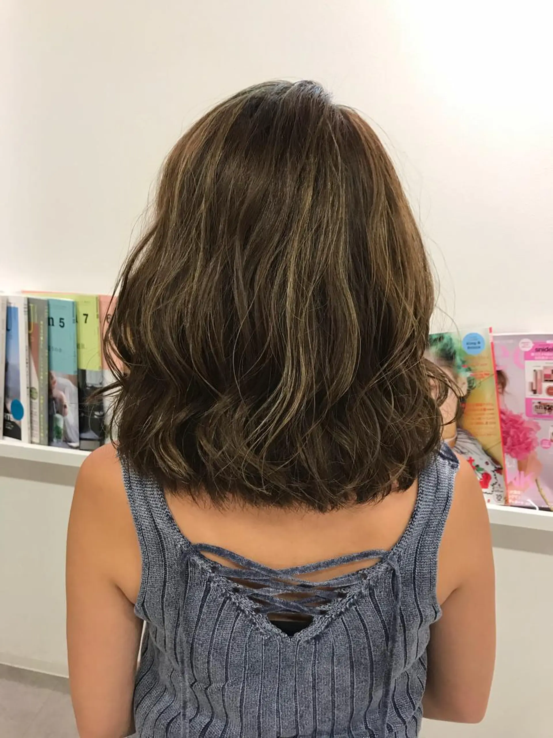 カラー ri saのヘアスタイル