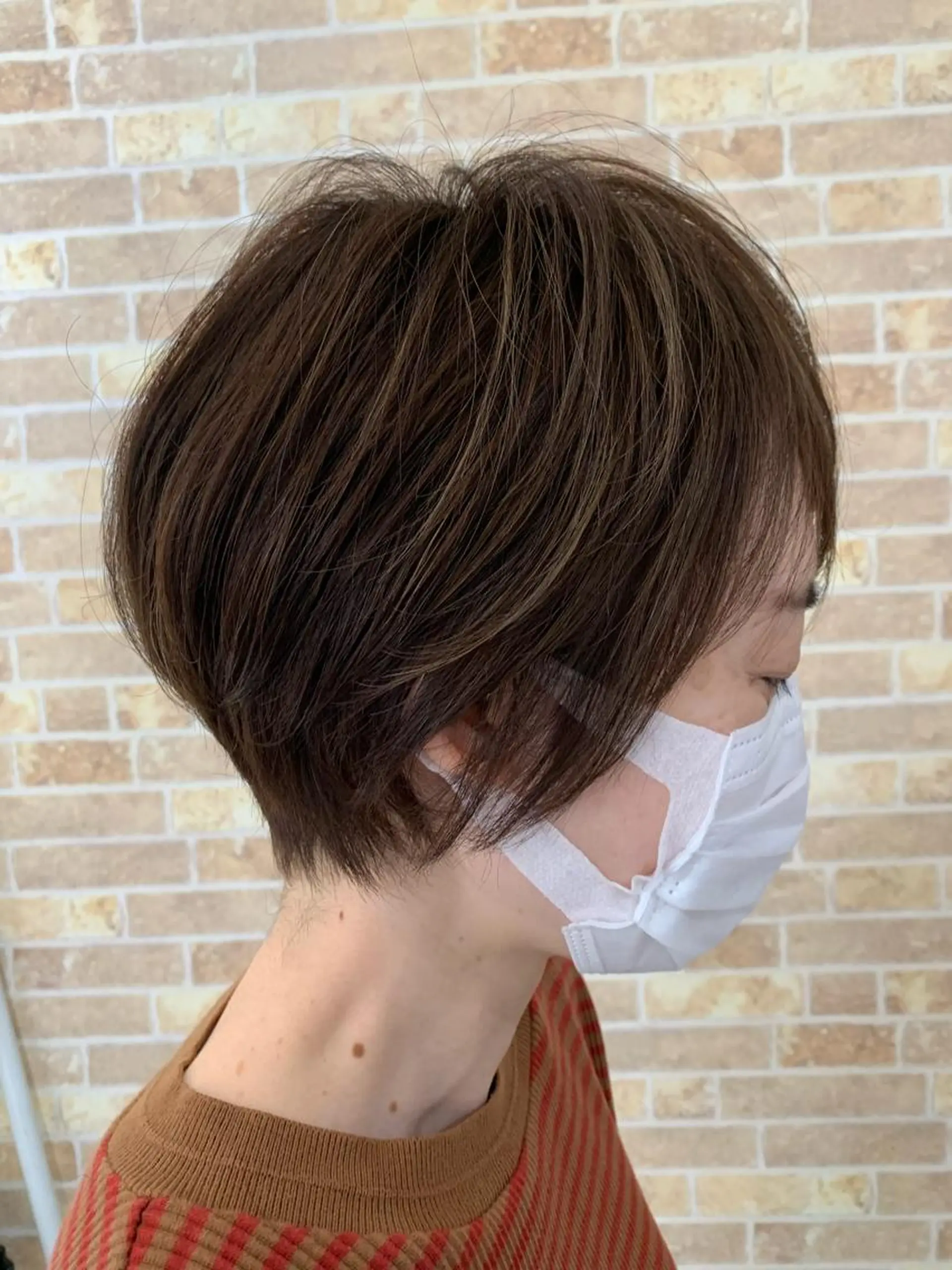 ショート 再現性ショートボブ 木又克美のヘアスタイル