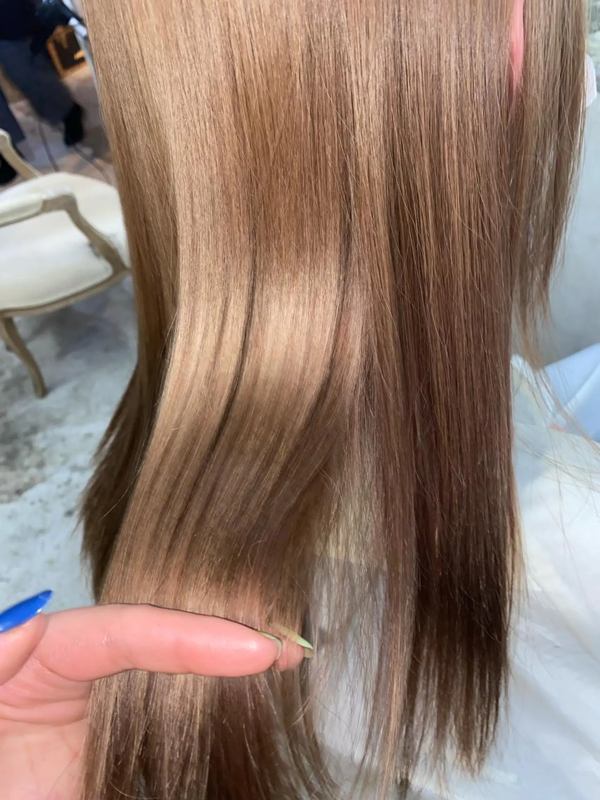 ロング カラー お任せヘア☘️☘️ 及川渚のヘアスタイル