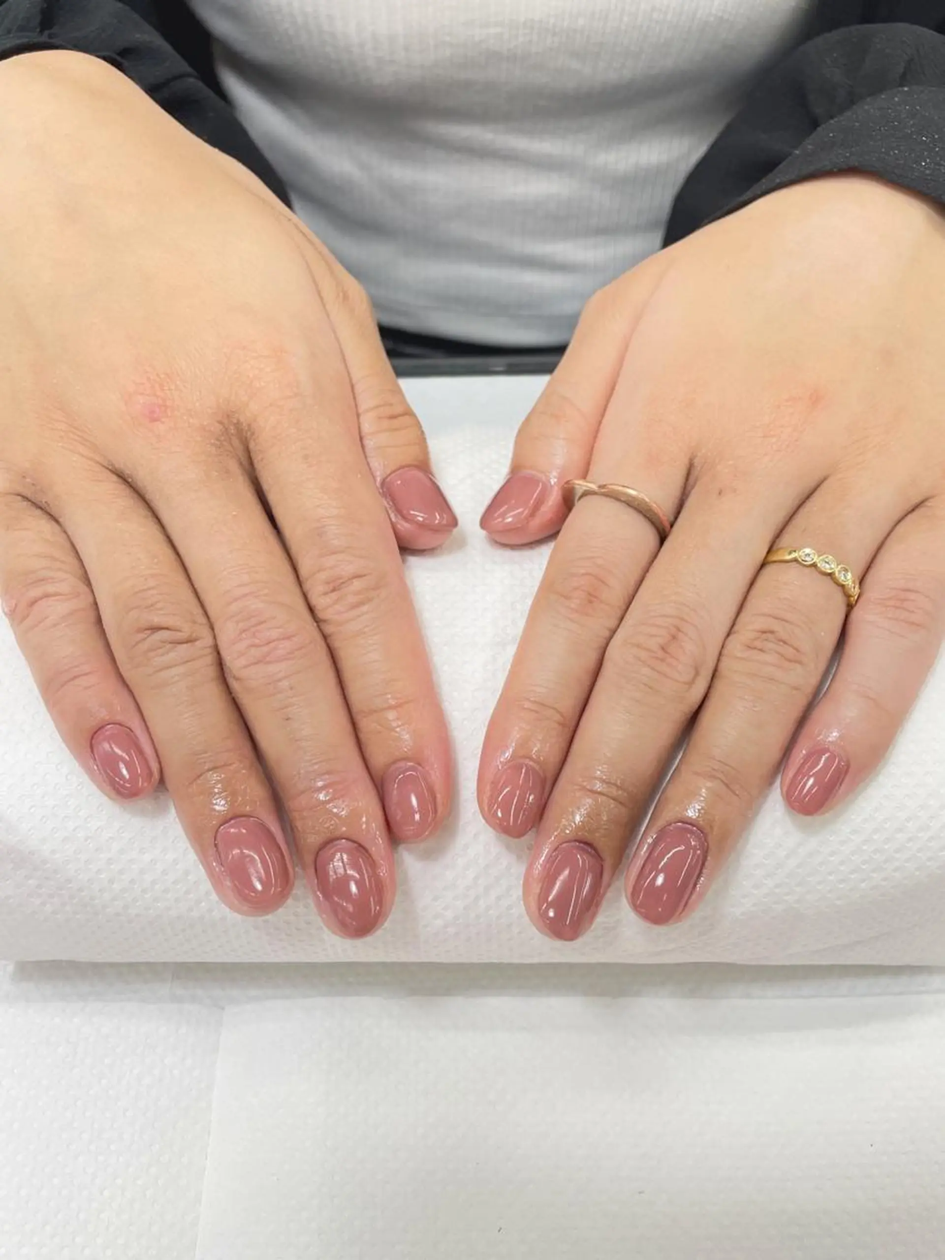 ネイル ジェルネイル ワンカラーネイル ハンドネイル ᴷᴬᵀᴬᴳᴵᴿᴵ🧸 【MAXKELLY】のネイルデザイン