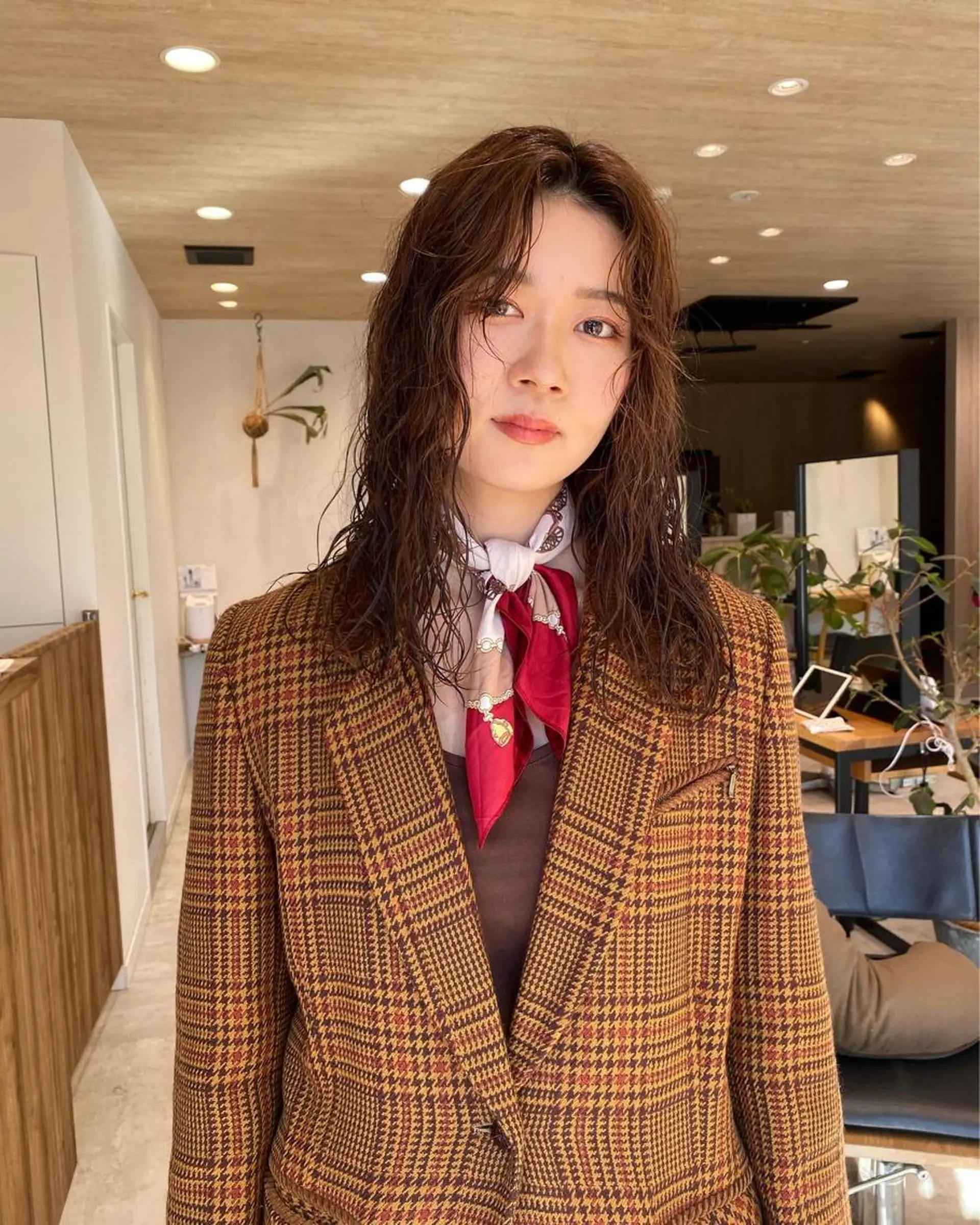 セミロング パーマ セミロングパーマ パーマ パーマ指名No1 /namiのヘアスタイル