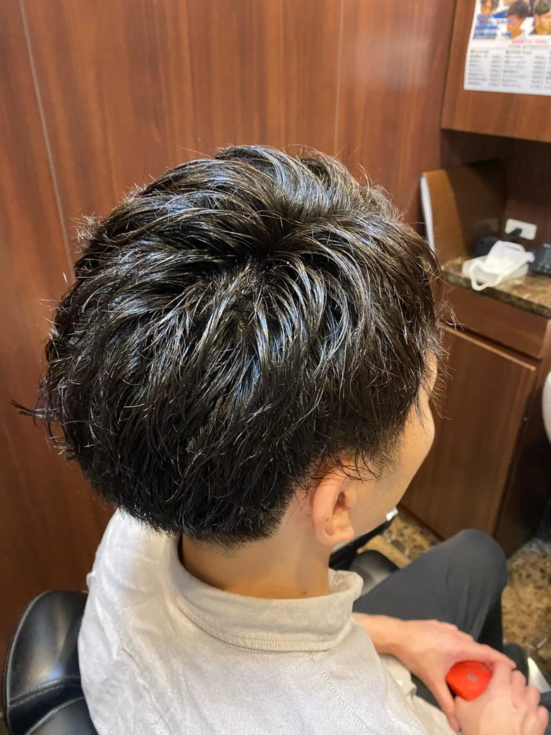 ミディアム メンズ ヒロ銀座ヘアーサロン池袋 サンシャイン通り店所属・カットモデル 募集/松本大岐のヘアスタイル