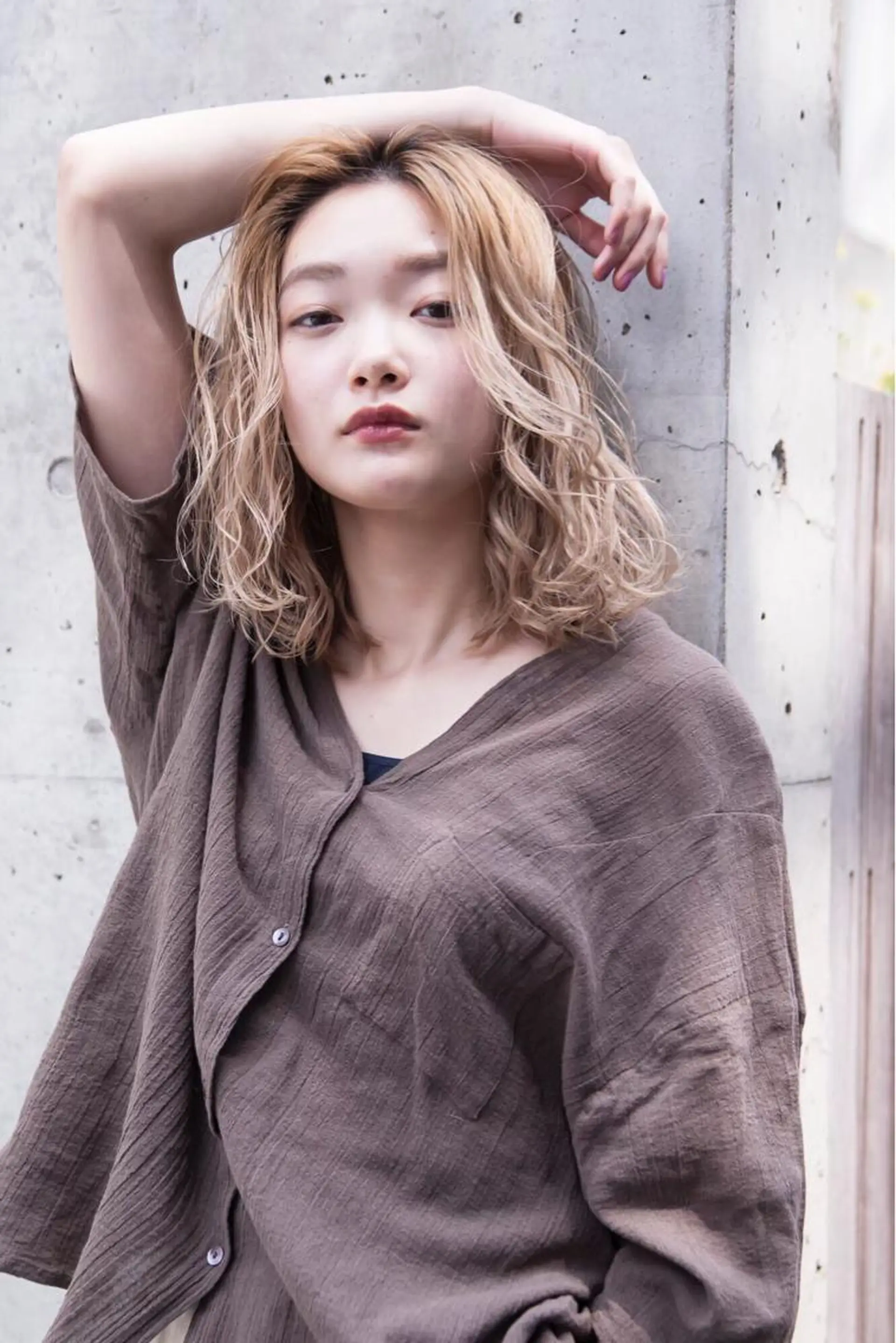 セミロング カラー ヘアアレンジ メンズ ヘアカラー トリートメント 山崎 澪 レイヤーカット/大宮のヘアスタイル