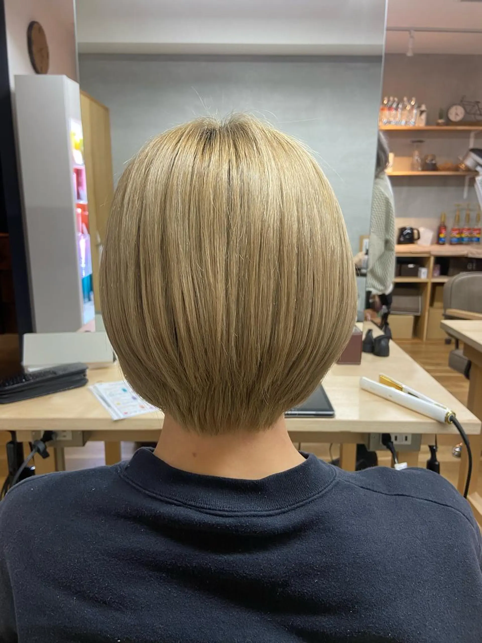 ショート ショートボブ ボブ ショートヘア Rosso東川口店所属・米田 瑠夏のヘアスタイル