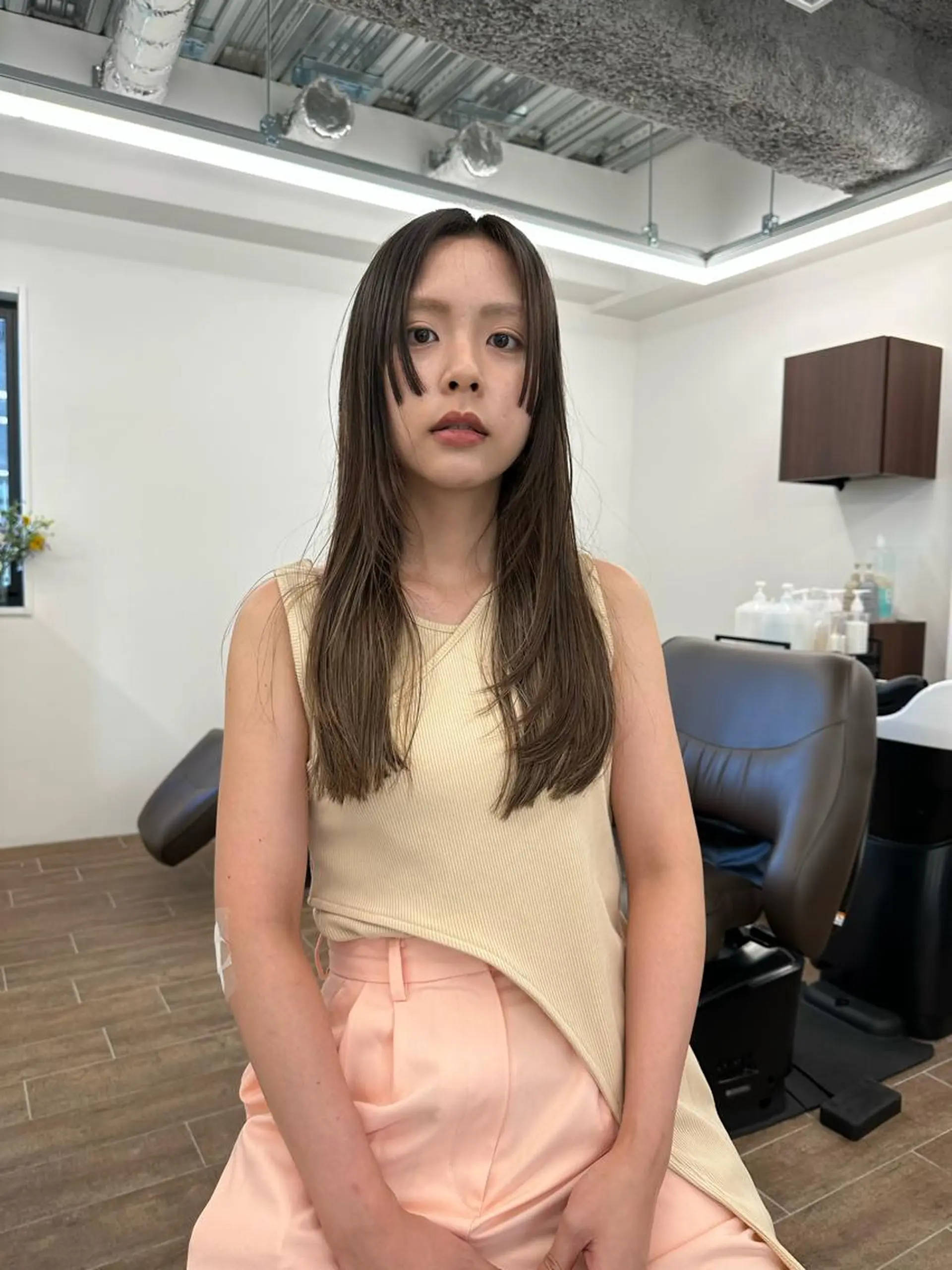 ロング カラー キッズ ヘアカラー オトナヘア🌸 harukaのヘアスタイル