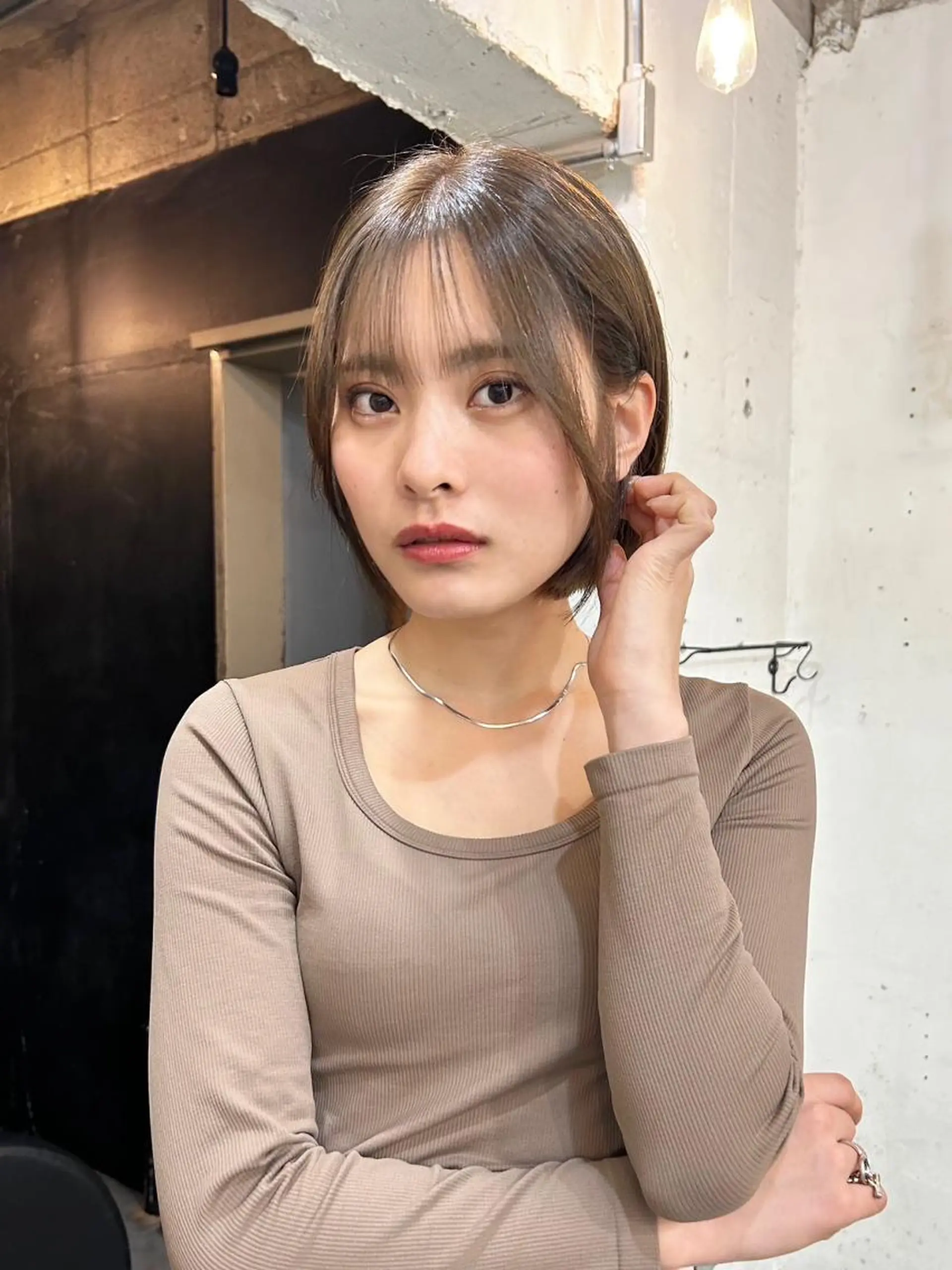 ショート ヘアカラー トリートメント 🌼U24 ヘアデザインラボのヘアスタイル