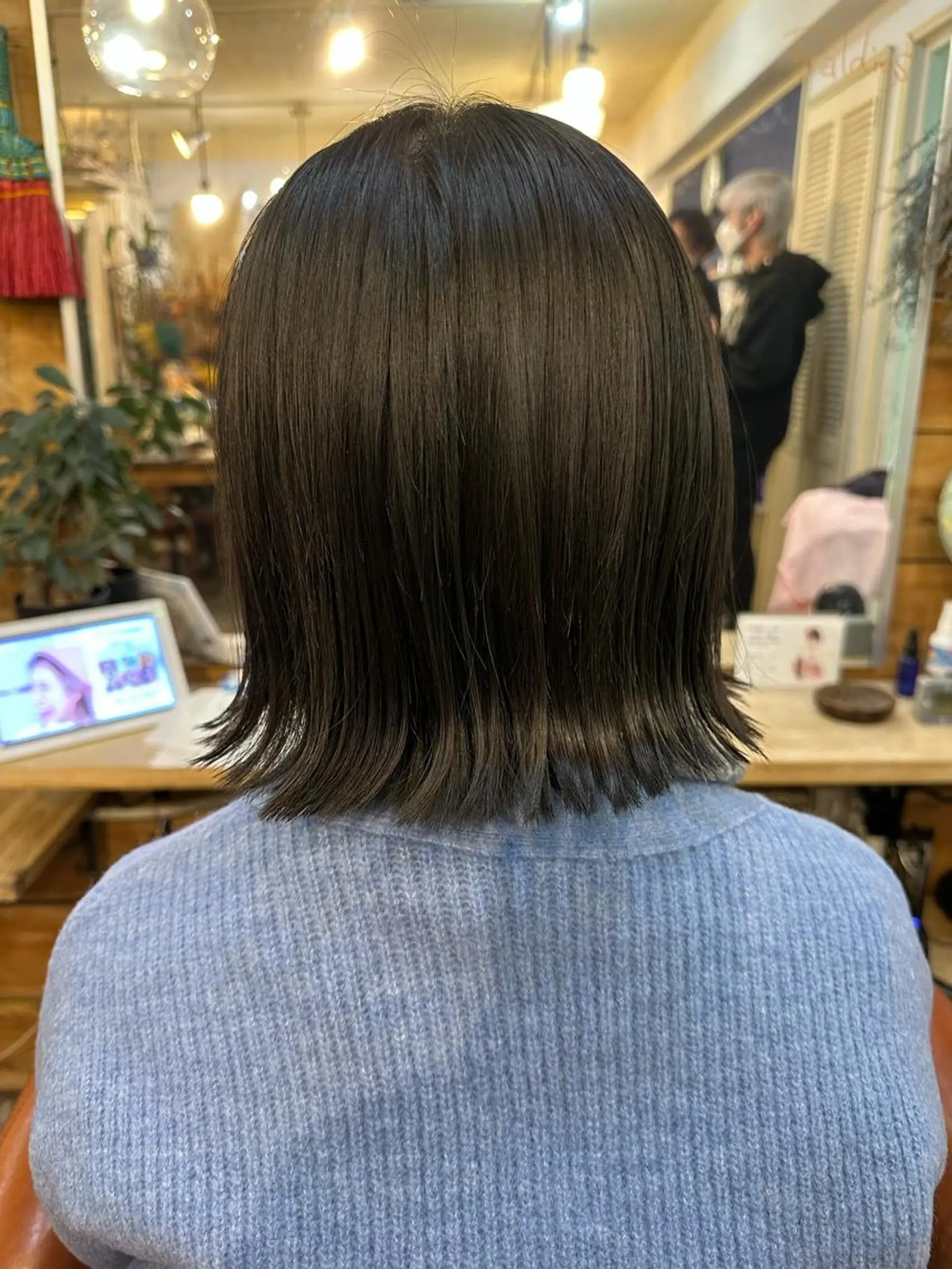 ミディアム ヘアカラー トリートメント JAM所属・渋谷完全個室サロン 🌟misaki🌟のヘアスタイル