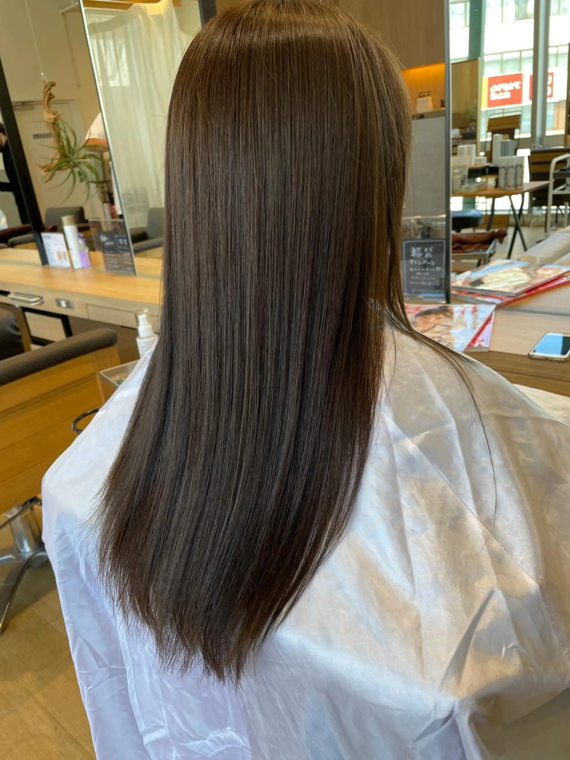 ロング カラー ヘアカラー トリートメント 美髪形成！色素改善！ 秋田　和輝のヘアスタイル