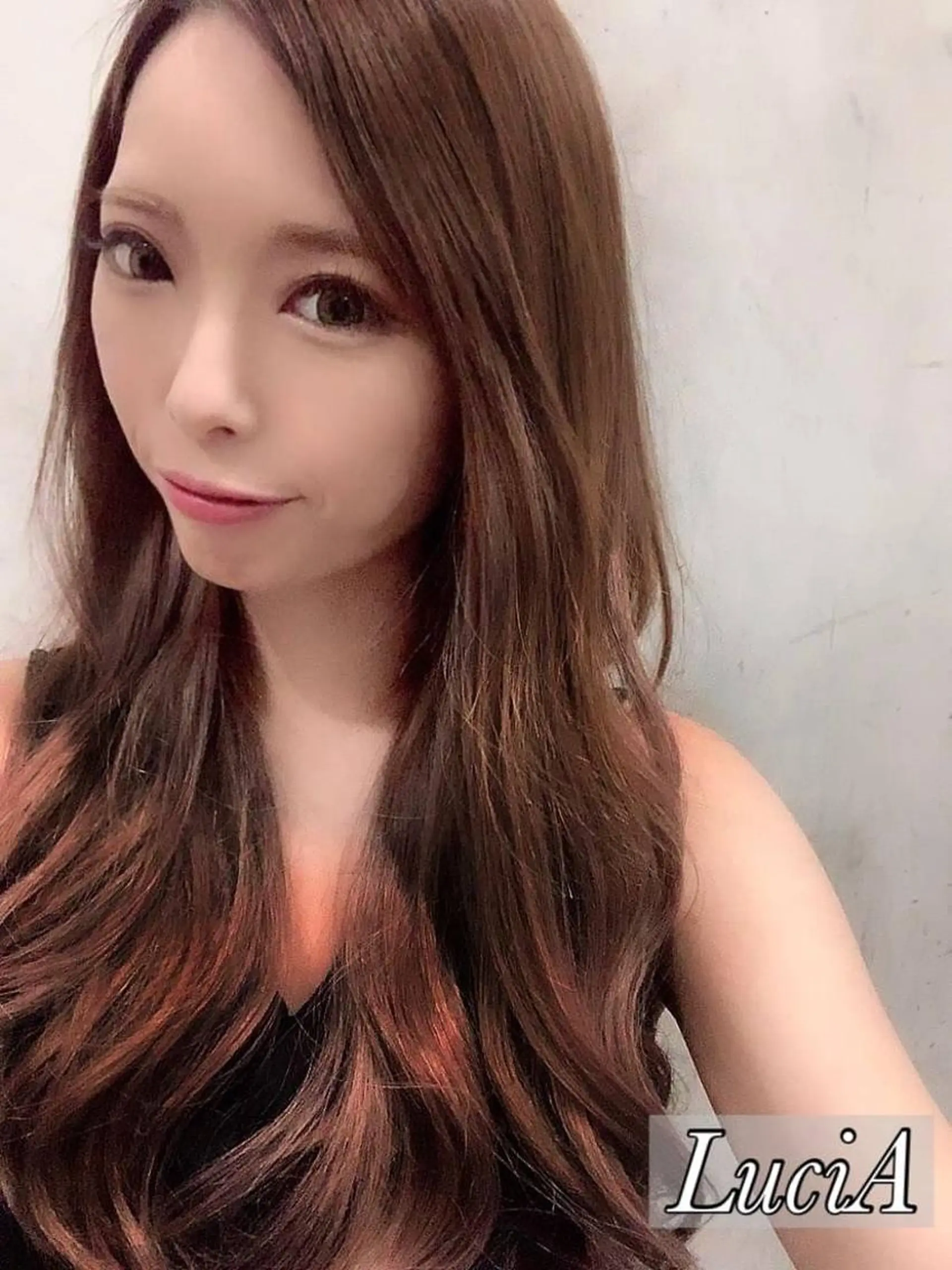 ロング カラー ヘアアレンジ LuciA/エクステ カラーのヘアスタイル