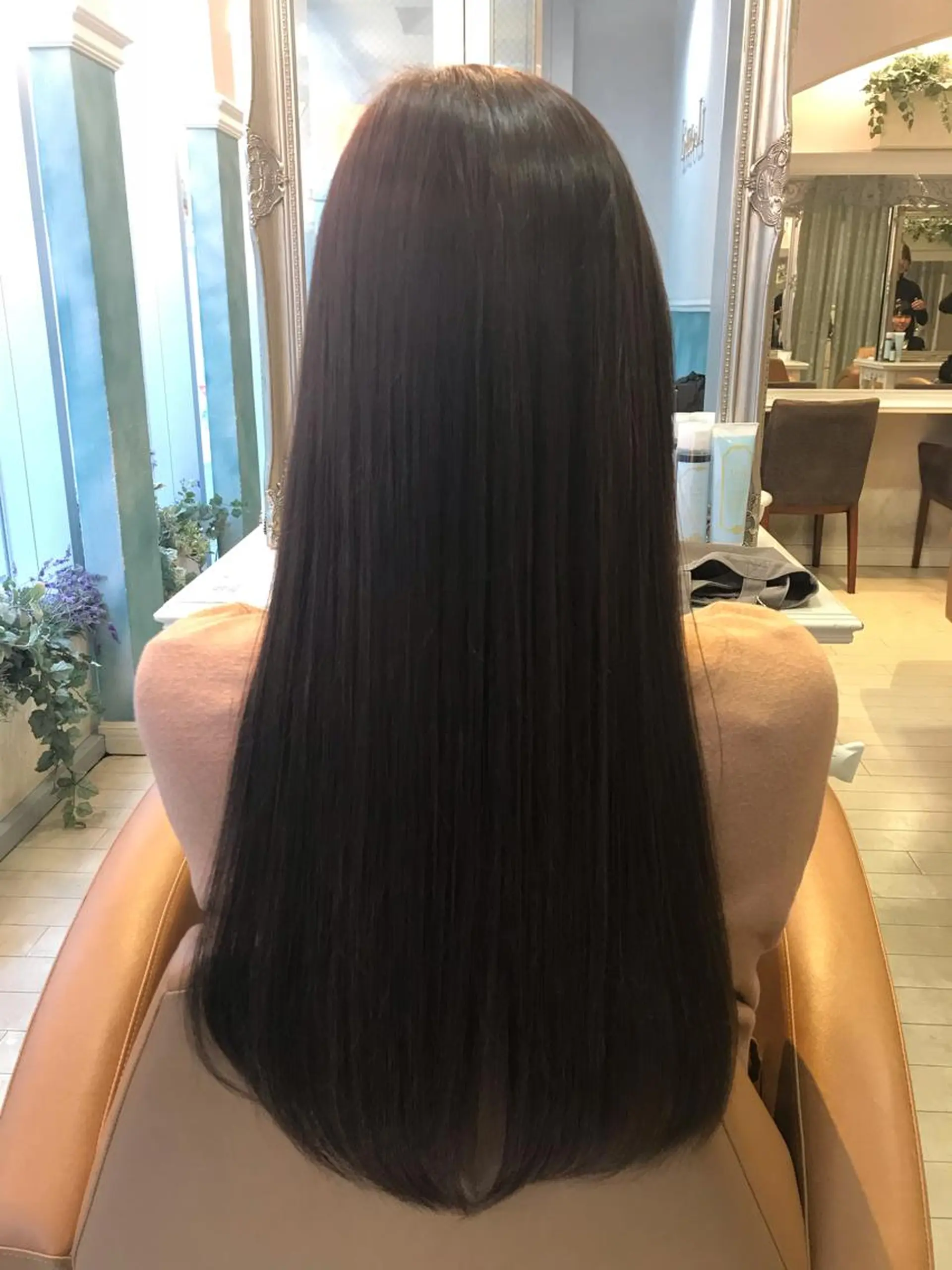 セミロング レイヤー/韓国❣️ 髪質改善/e_kiのヘアスタイル