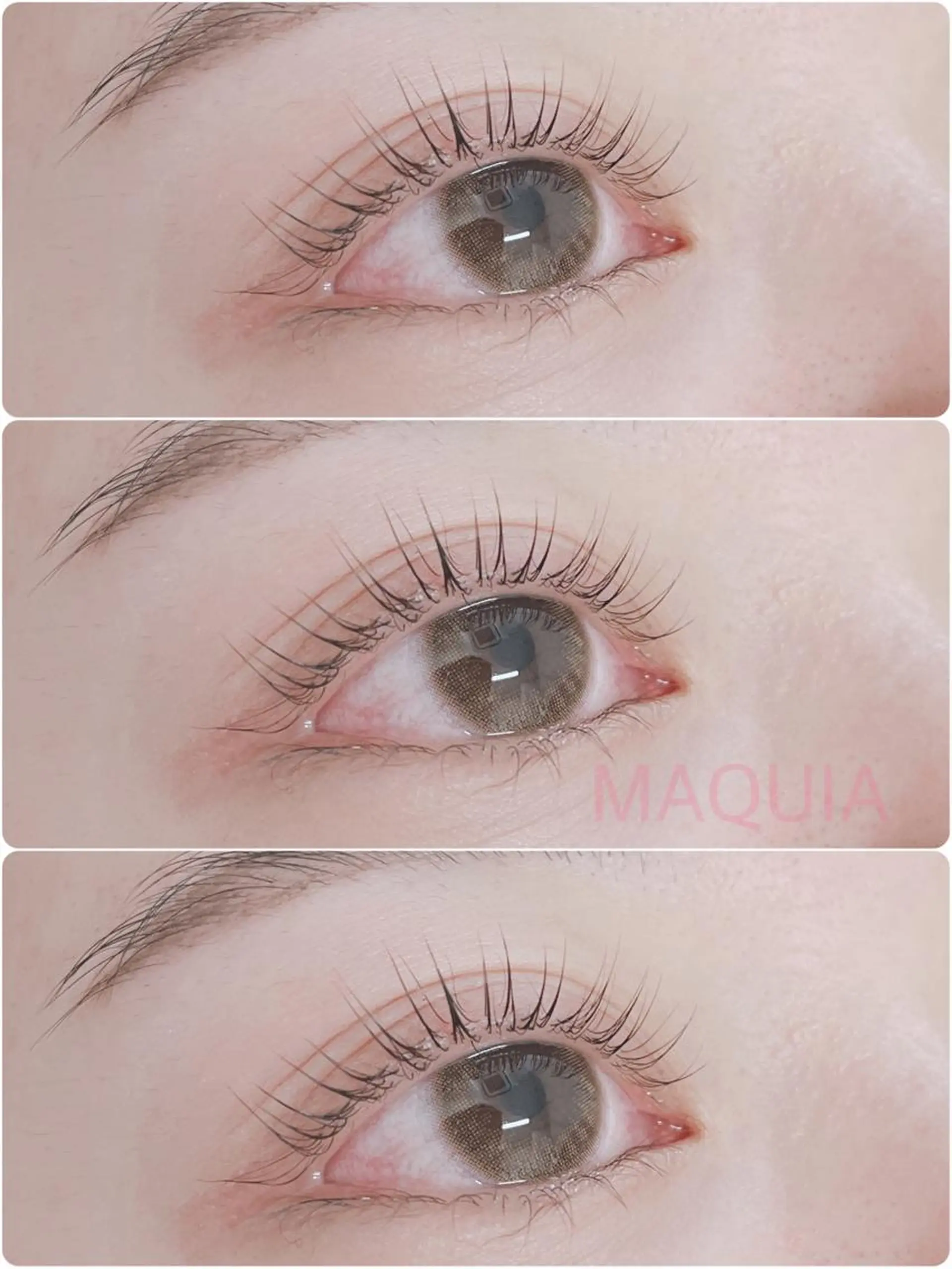 マツエク・マツパ パリジェンヌラッシュリフト MAQUIA🌙 大村のマツエク・マツパデザイン