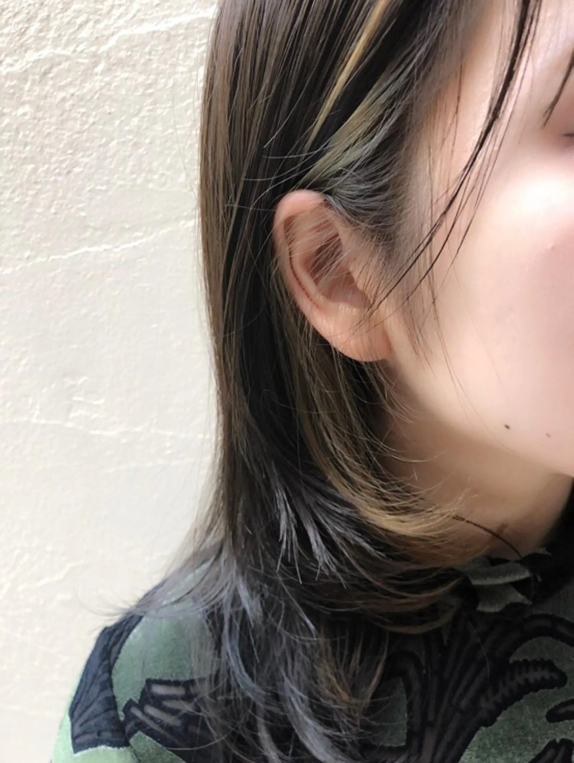 セミロング カラー インナーカラー GO TODAY シェアサロン 原宿本店所属・ボブ/レイヤー/ パーマ/淀川 純のヘアスタイル