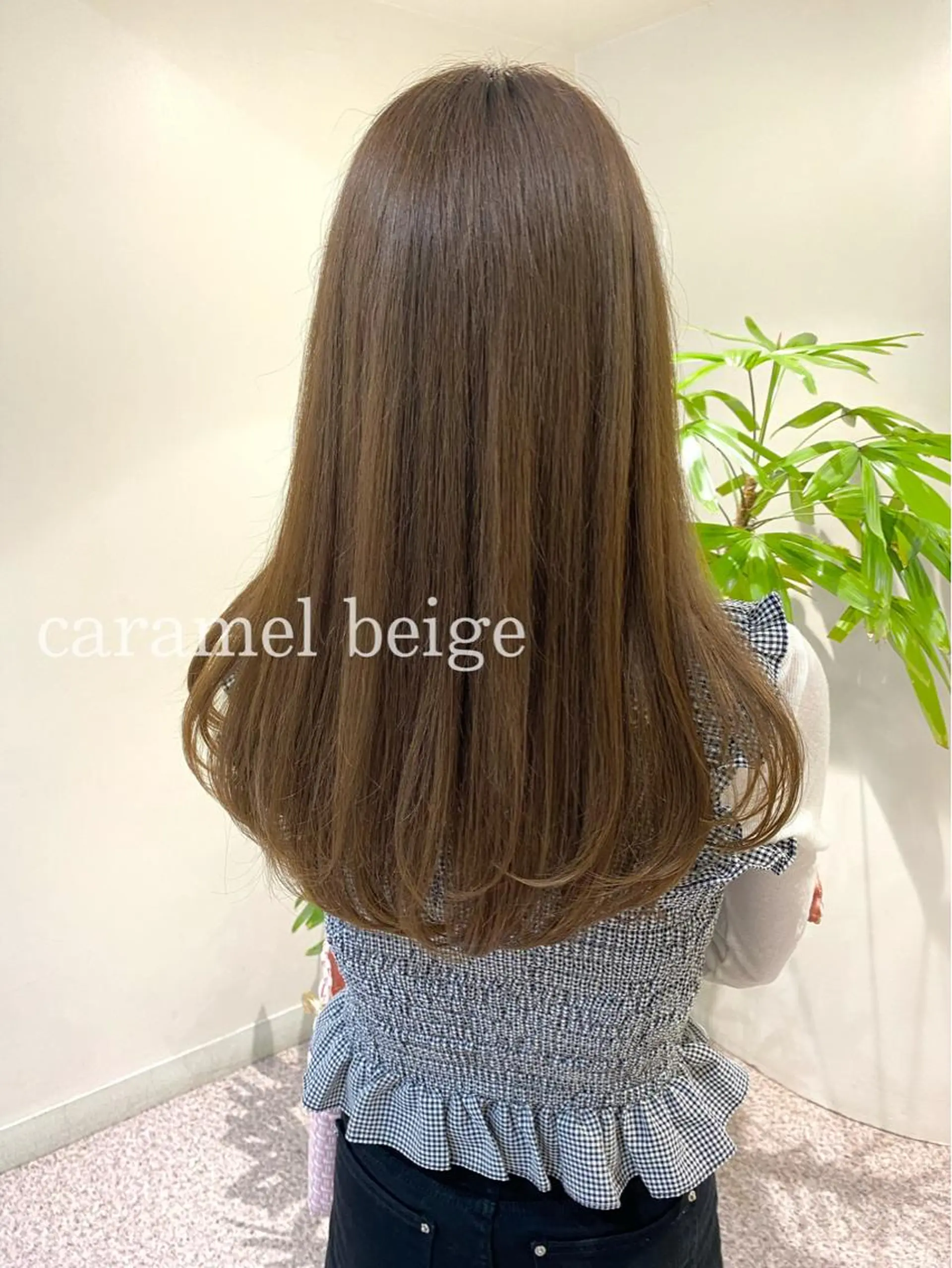 ロング カラー clomus所属・YUKA艶髪 🌸寛ぎ部屋のヘアスタイル